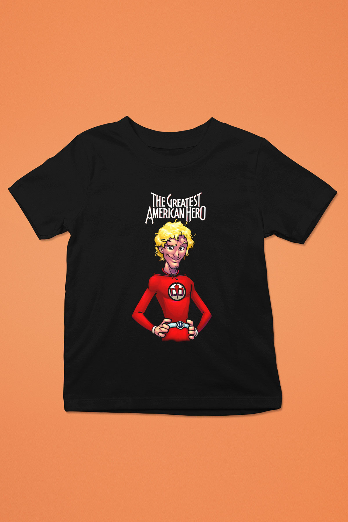The Greatest American Hero Siyah Unisex  Çocuk Tişört