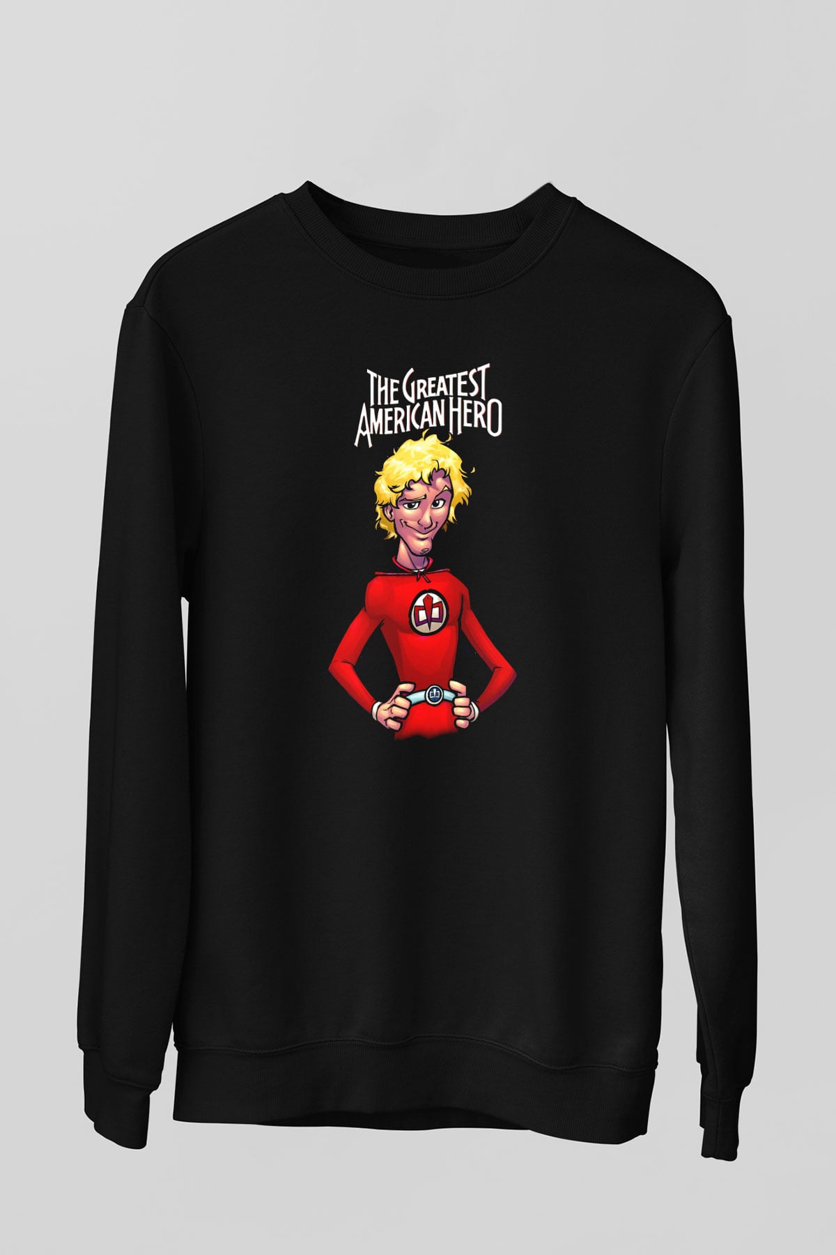 The Greatest American Hero Siyah Unisex  Sweatshirt