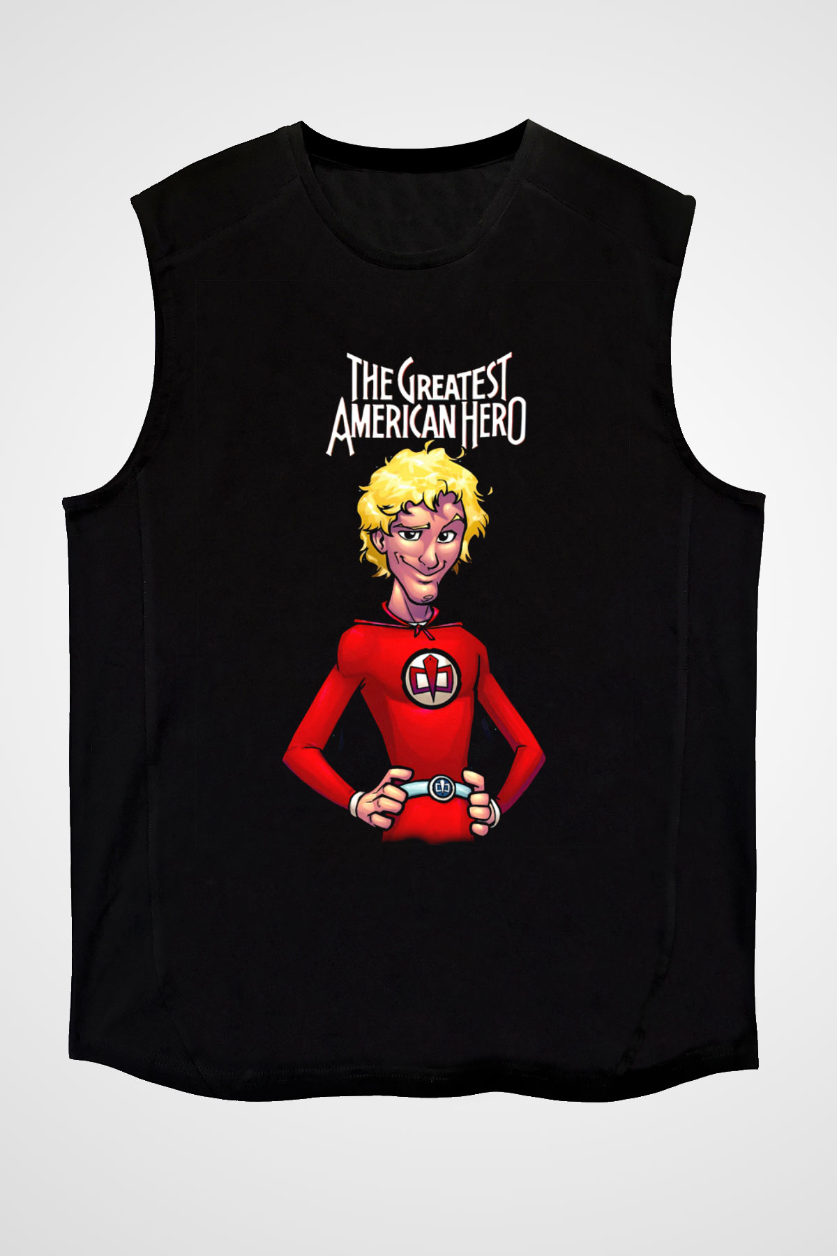The Greatest American Hero Siyah Unisex  Kolsuz Tişört