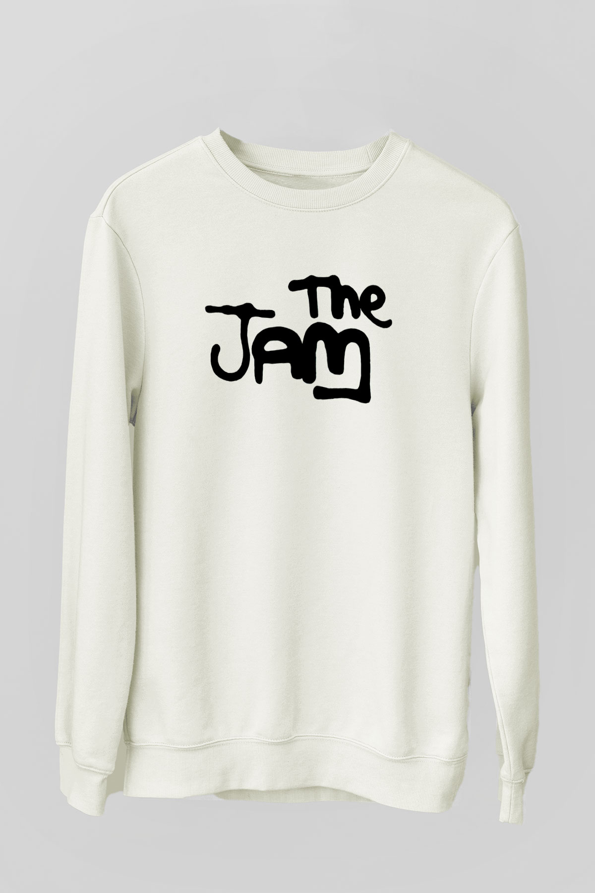 The Jam Beyaz Unisex Sweatshirt
