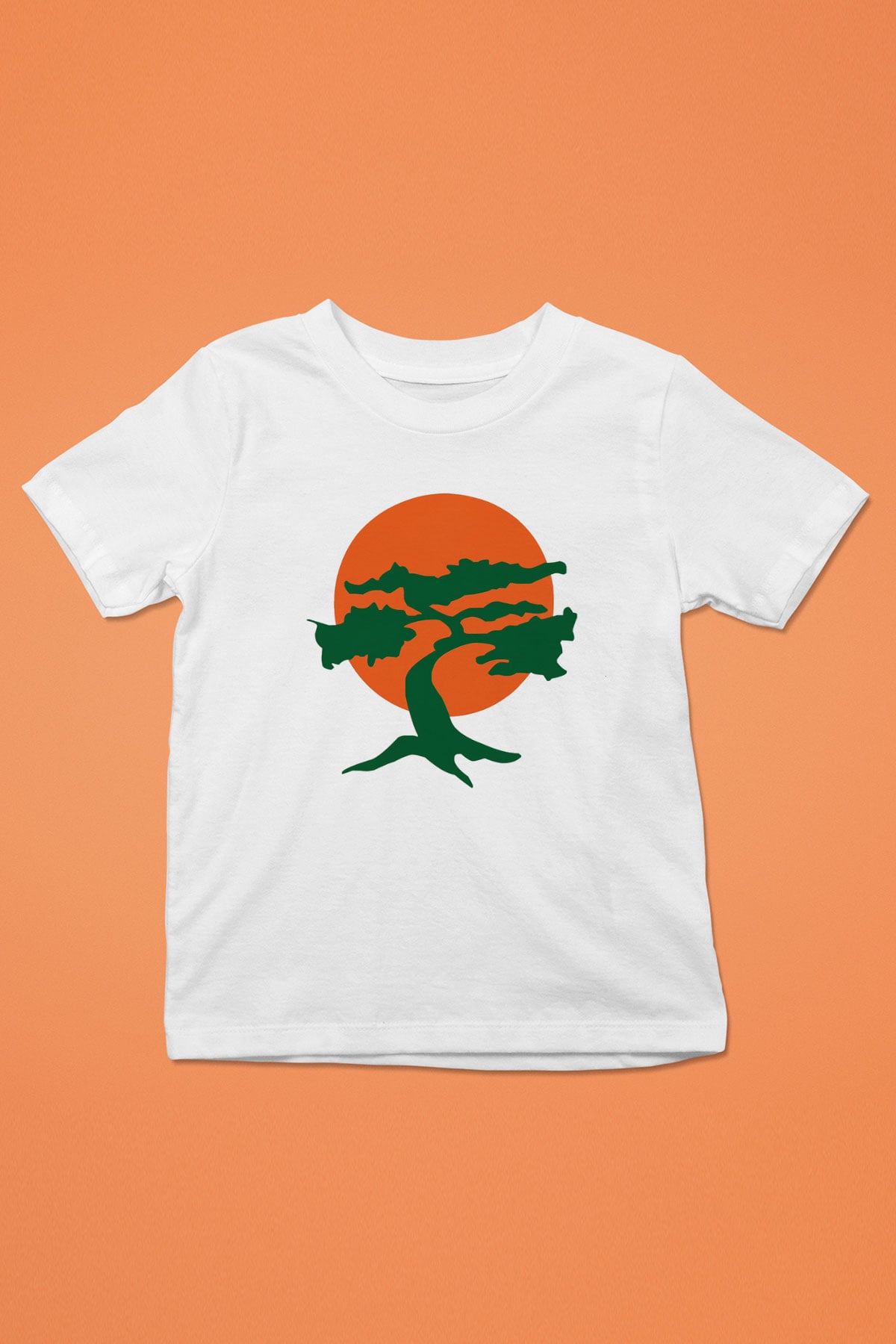 The Karate Kid Baskılı Beyaz Unisex Çocuk Tişört