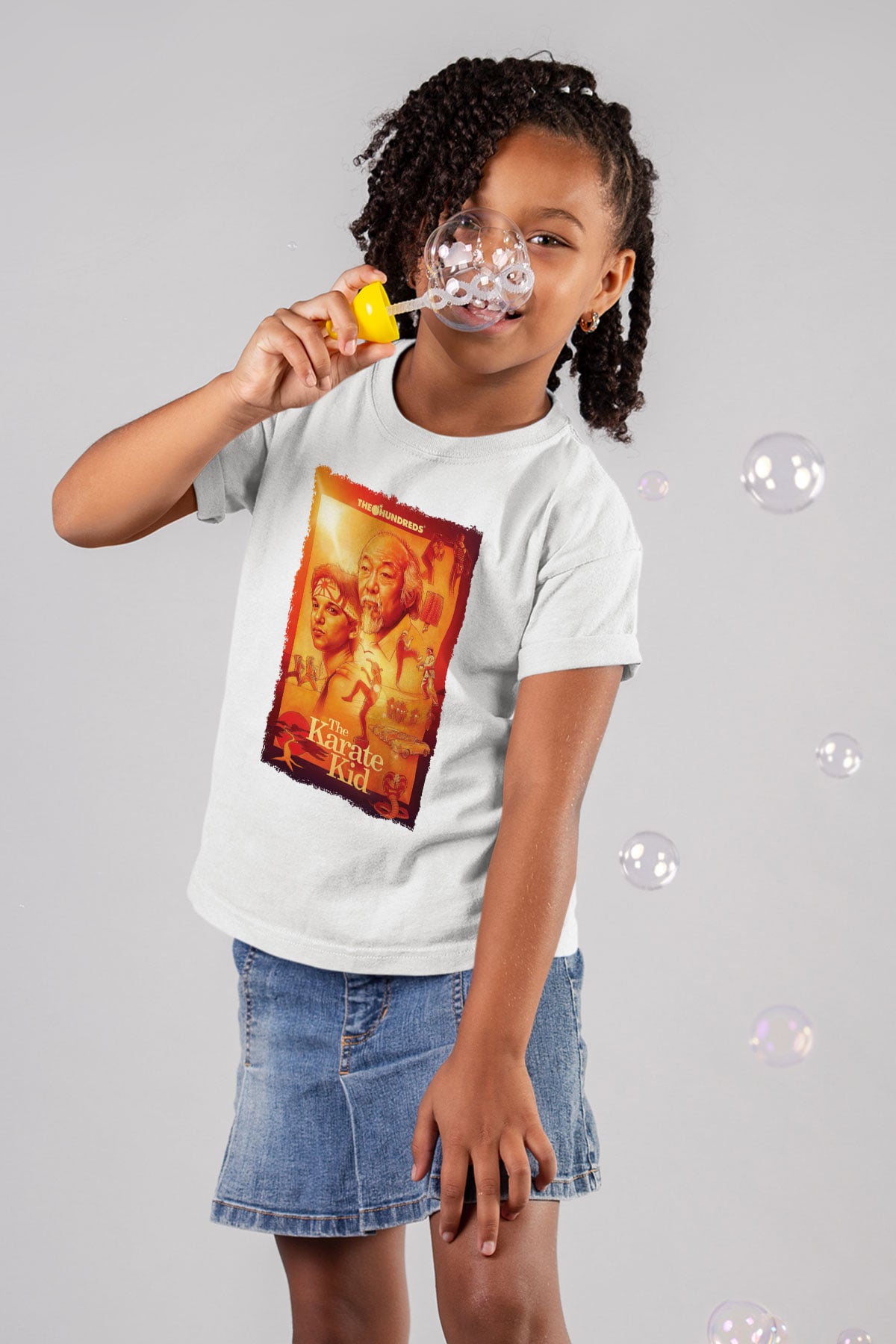 The Karate Kid Beyaz Unisex Çocuk Tişört
