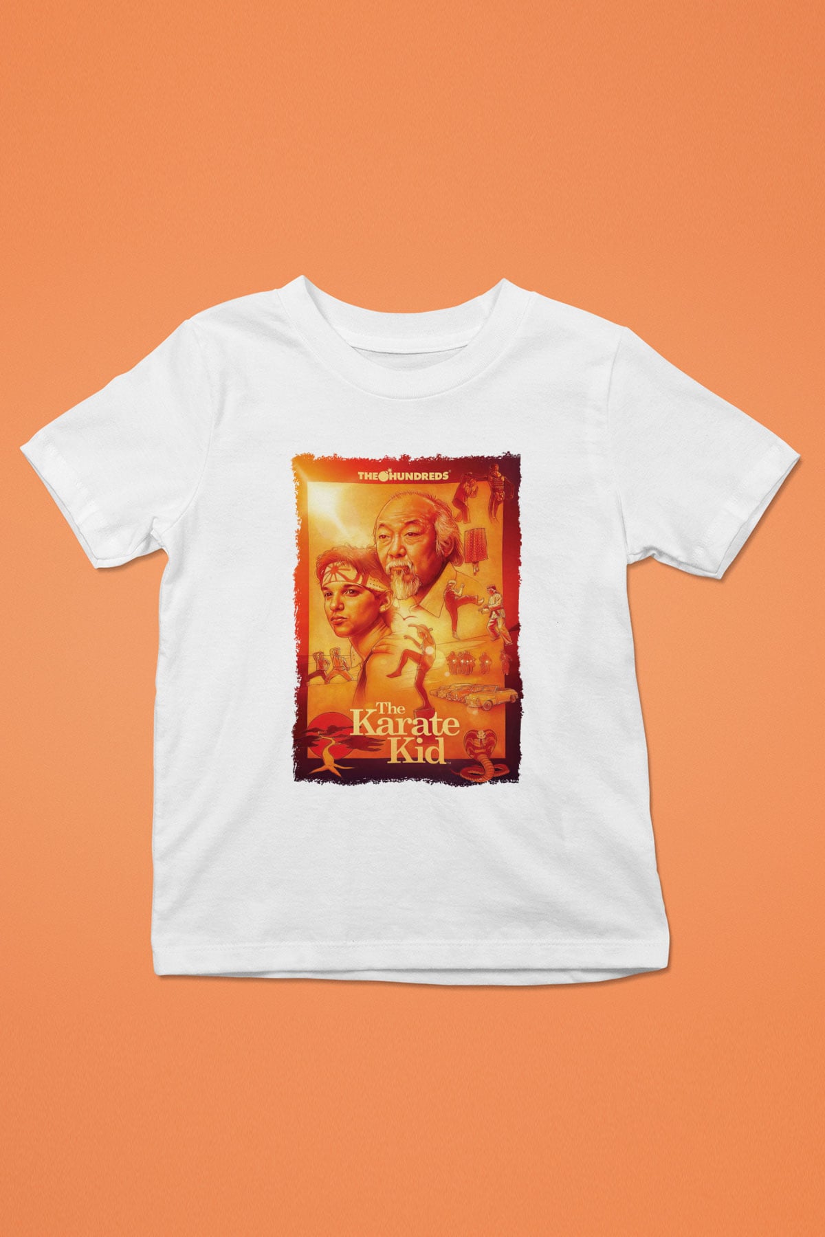 The Karate Kid Beyaz Unisex Çocuk Tişört