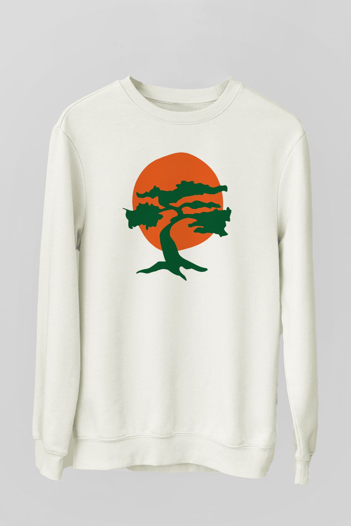 The Karate Kid Beyaz Unisex Sweatshirt