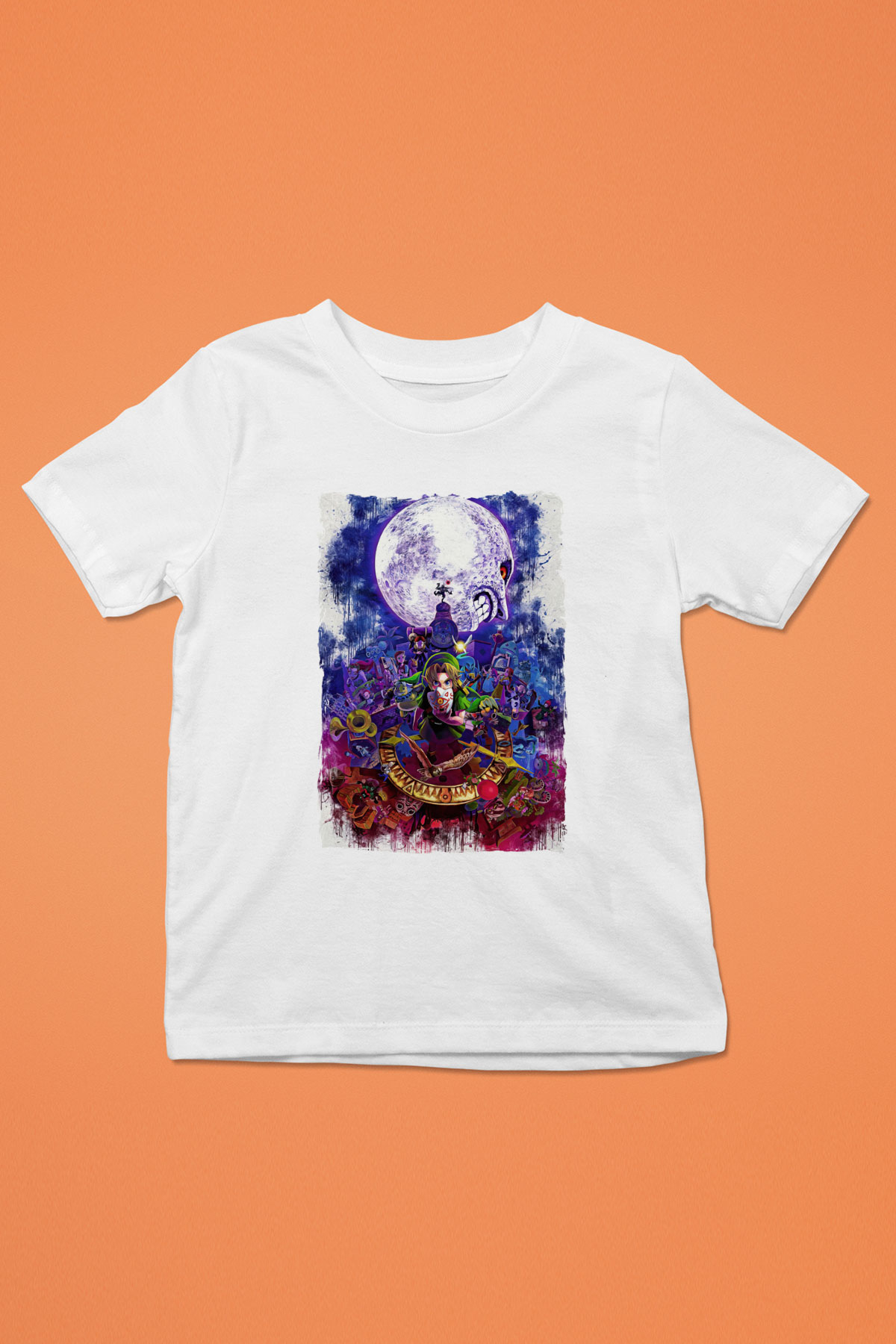 The Legend of Zelda Beyaz Unisex  Çocuk Tişört
