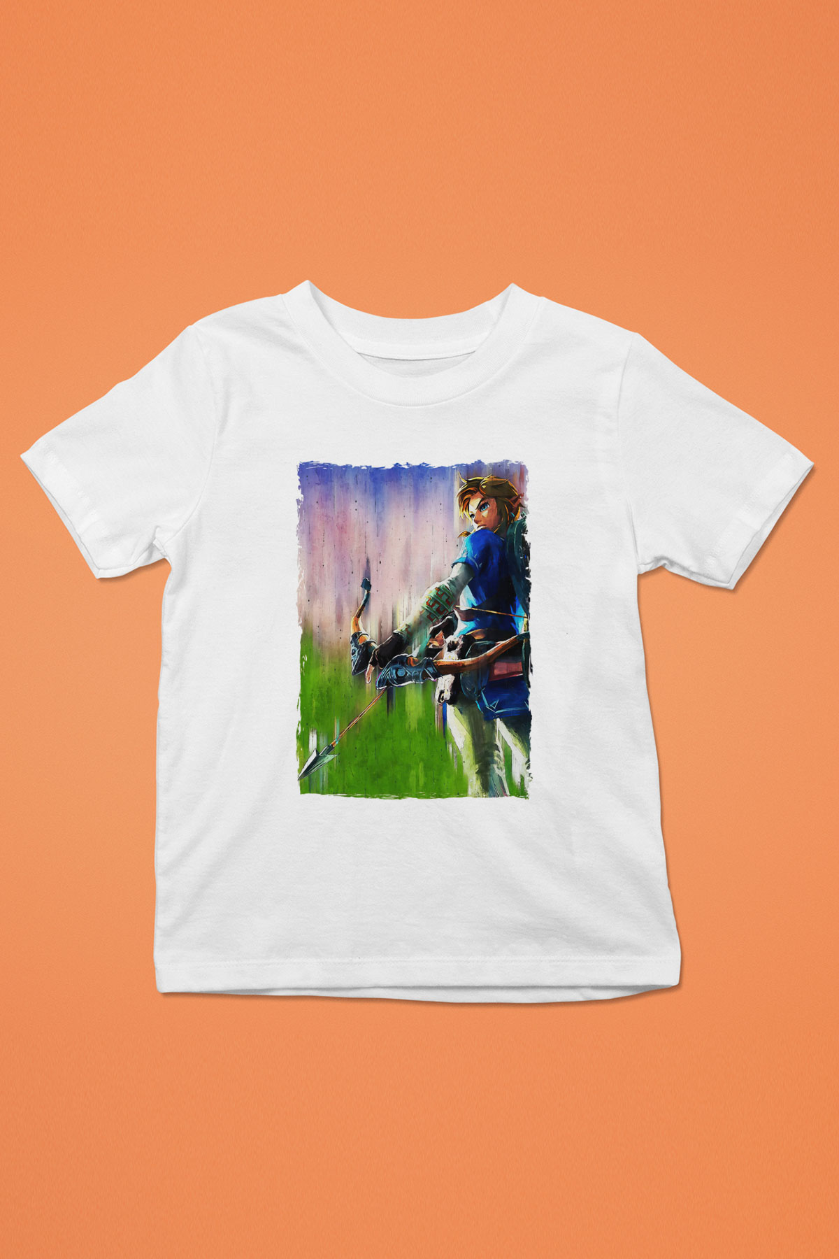 The Legend of Zelda Beyaz Unisex  Çocuk Tişört