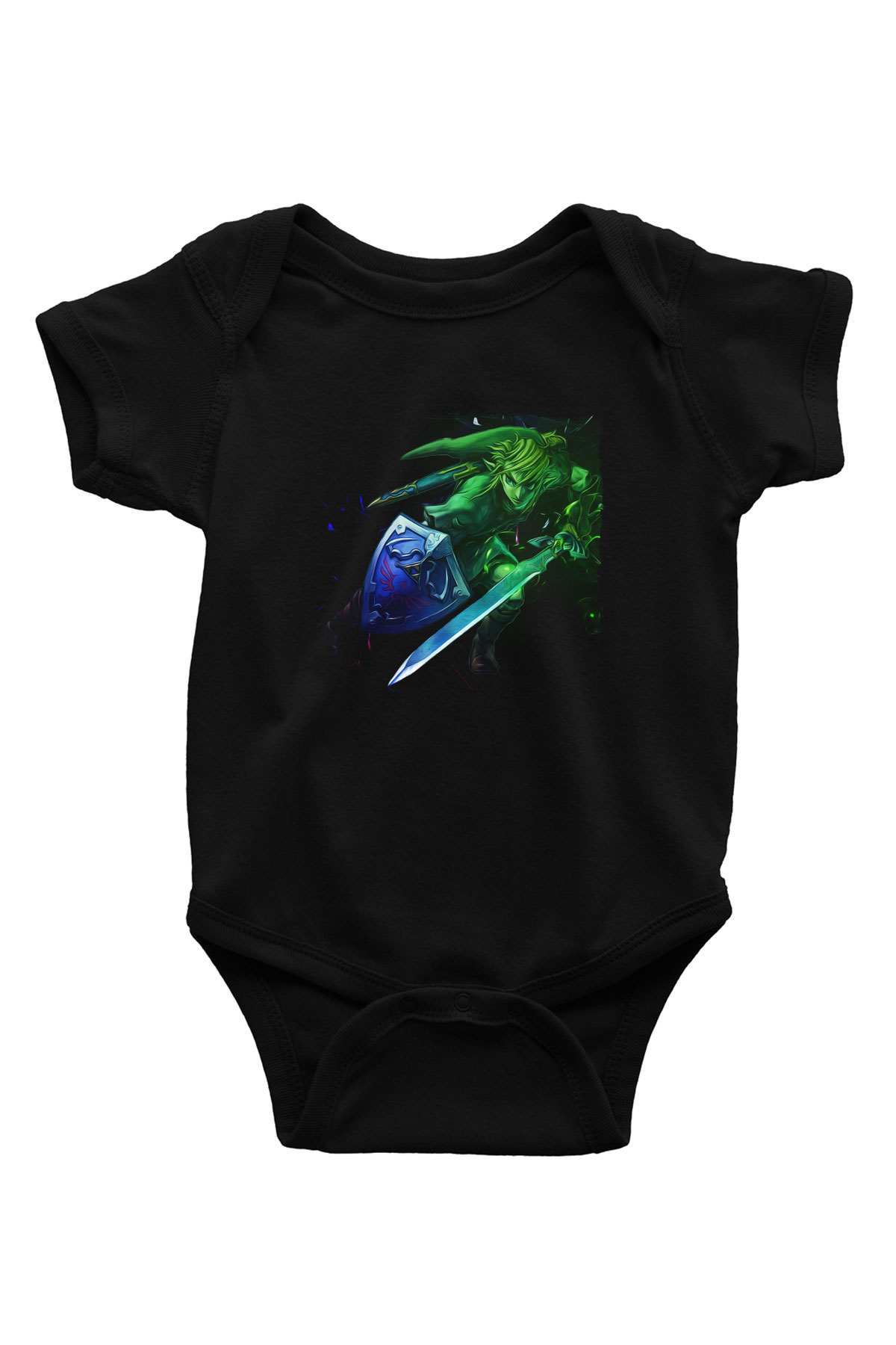The Legend of Zelda Siyah Bebek Body - Zıbın