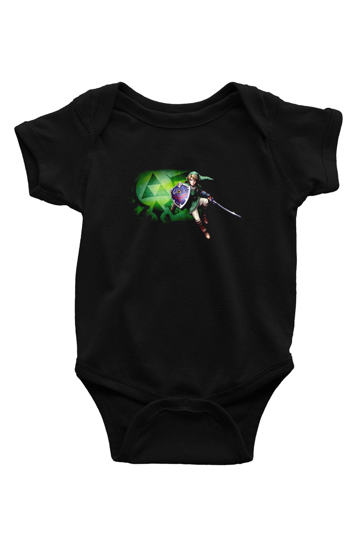 The Legend of Zelda Siyah Bebek Body - Zıbın