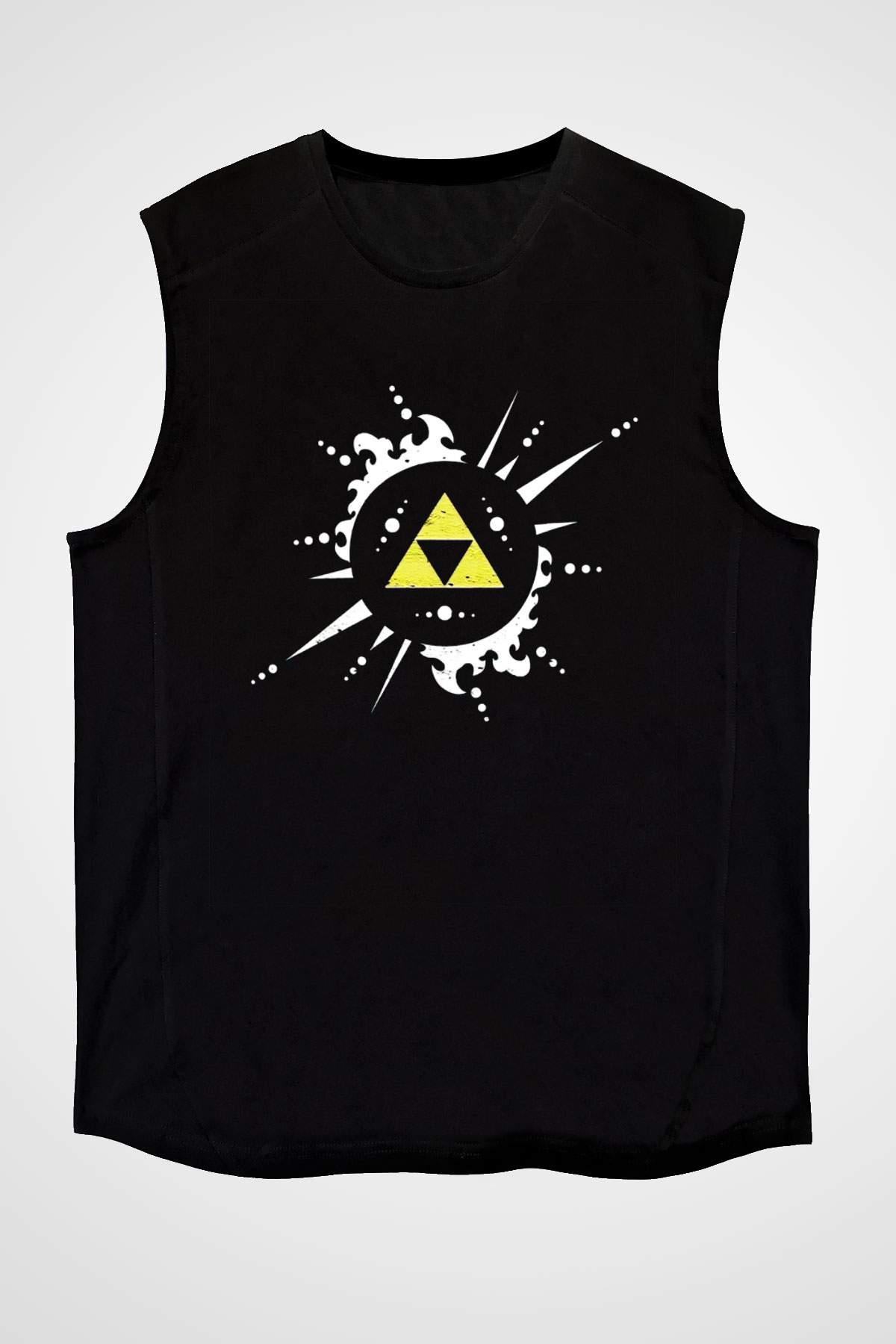 The Legend of Zelda Siyah Unisex Kolsuz Tişört