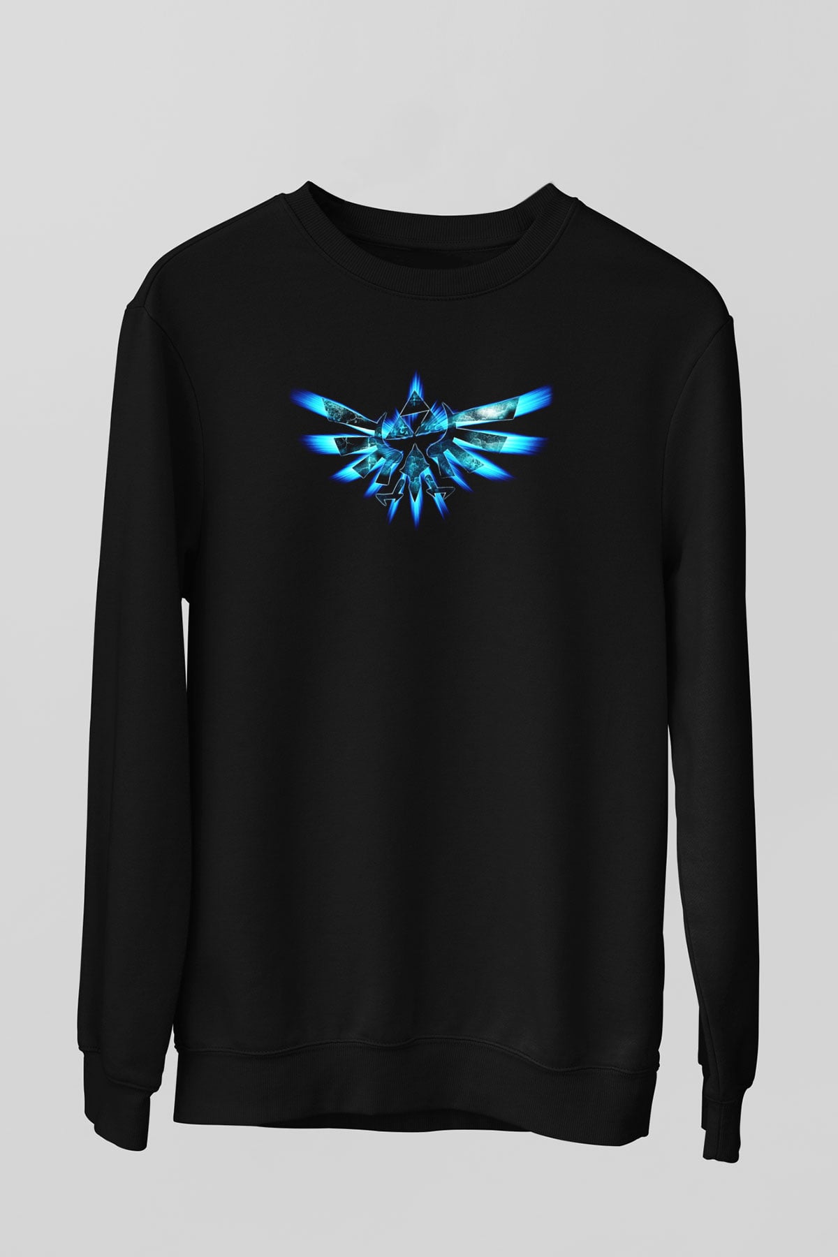 The Legend of Zelda Siyah Unisex Sweatshirt