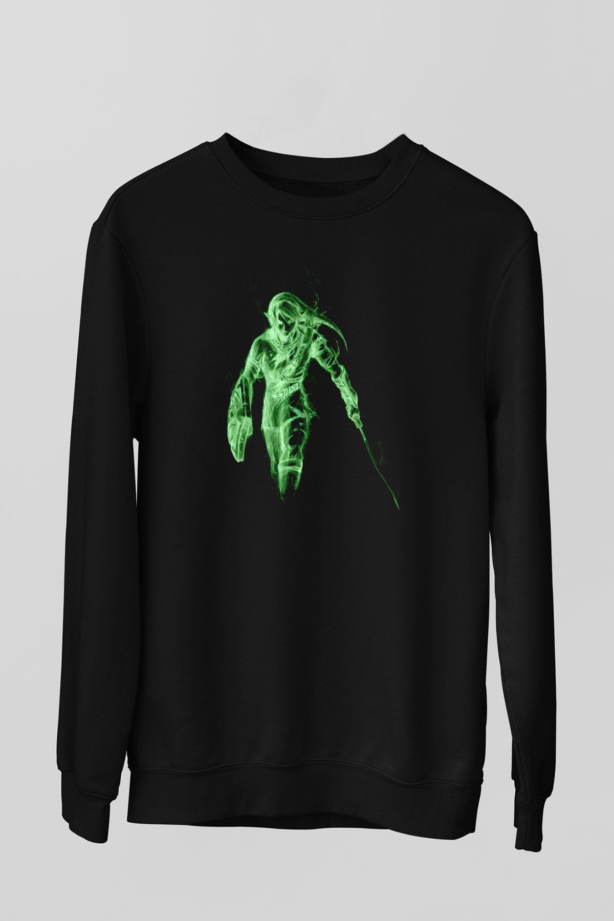 The Legend of Zelda Siyah Unisex Sweatshirt
