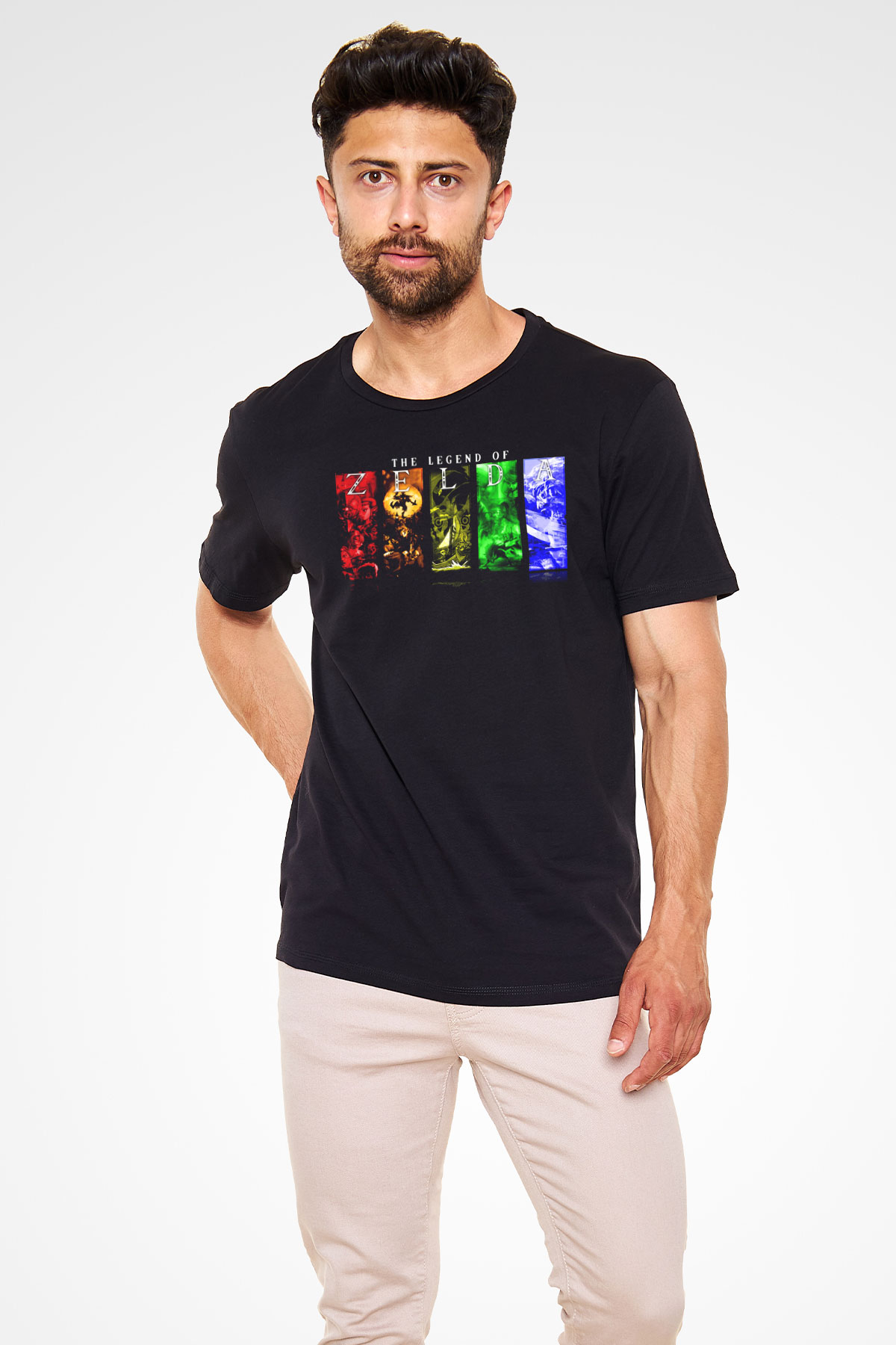 The Legend of Zelda Siyah Unisex Tişört