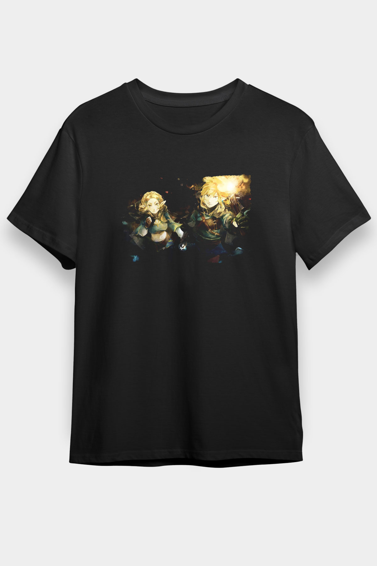 The Legend of Zelda Siyah Unisex Tişört