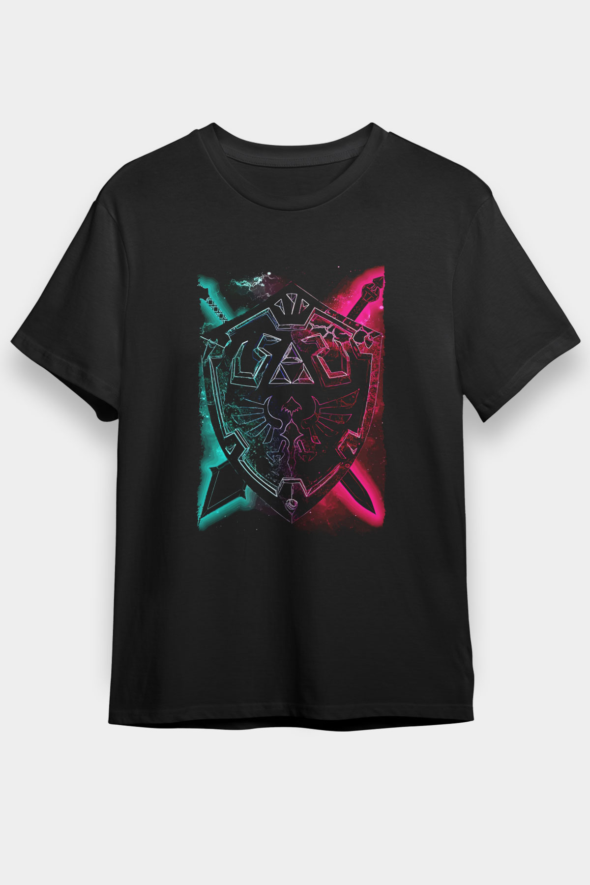 The Legend of Zelda Siyah Unisex Tişört