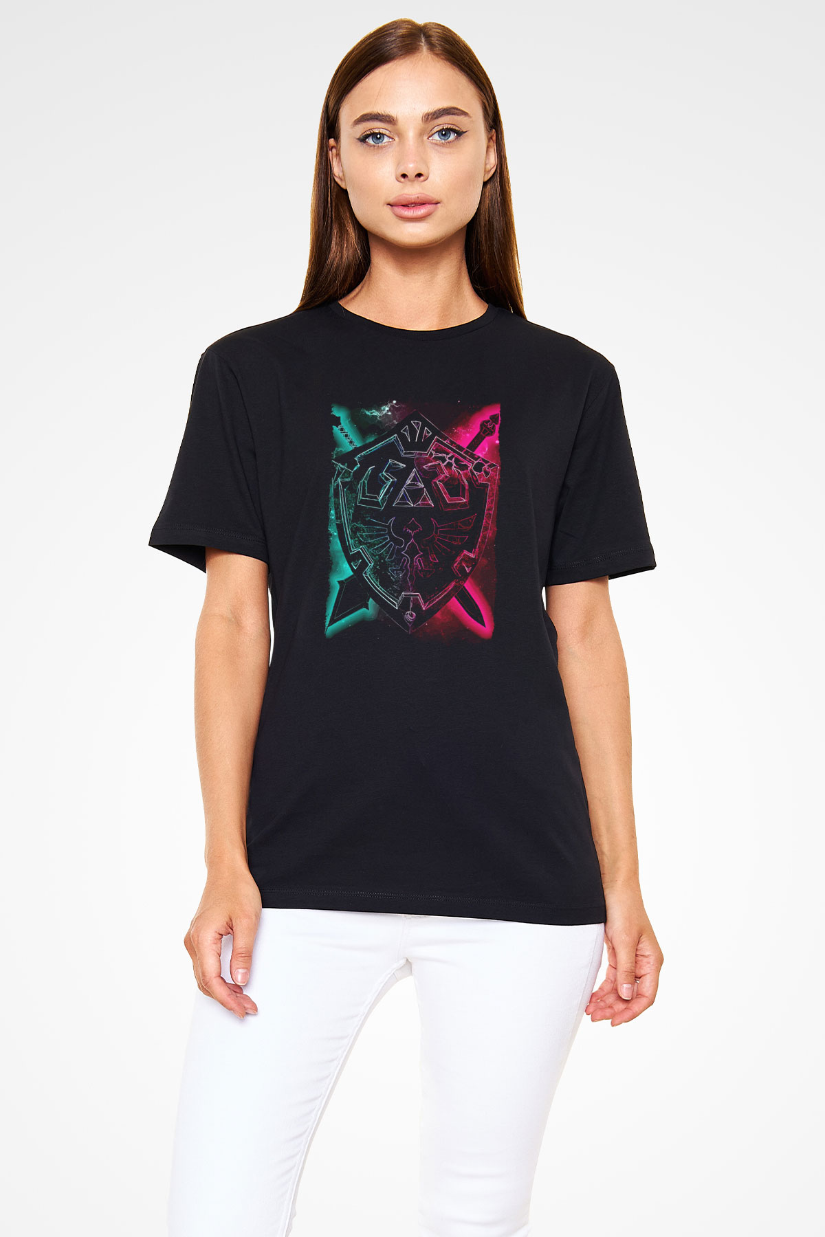 The Legend of Zelda Siyah Unisex Tişört