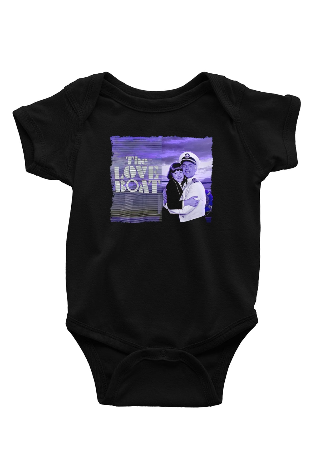 The Love Boat Siyah Bebek Body - Zıbın