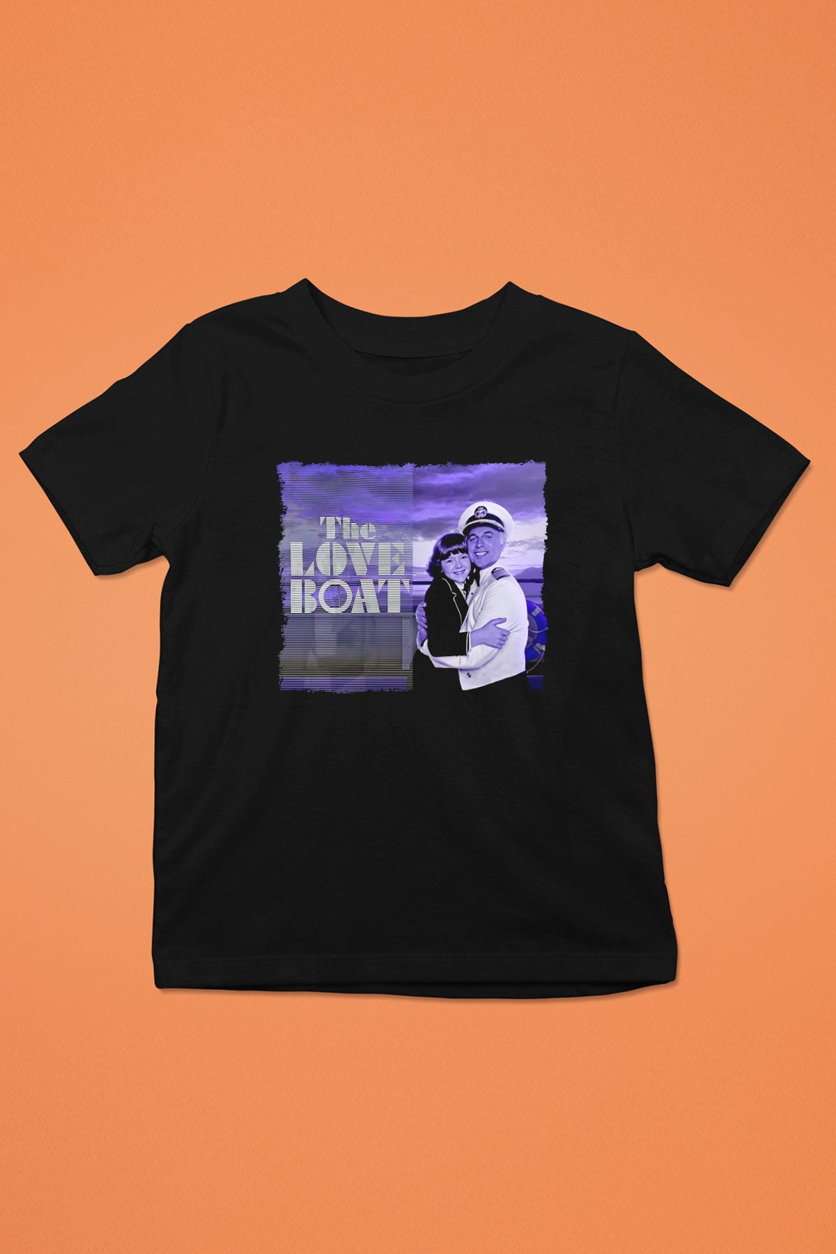 The Love Boat Siyah Unisex  Çocuk Tişört