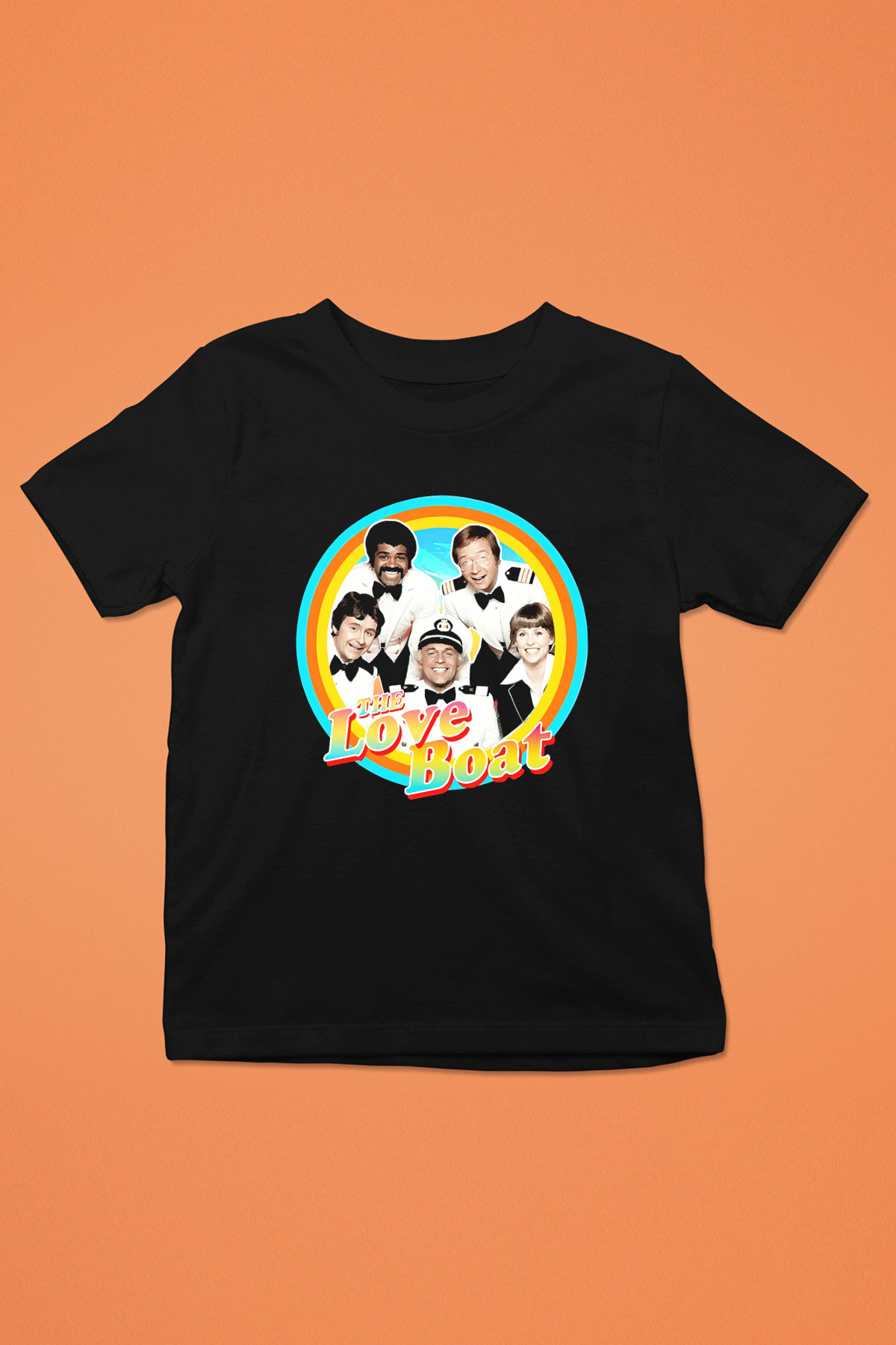 The Love Boat Siyah Unisex  Çocuk Tişört