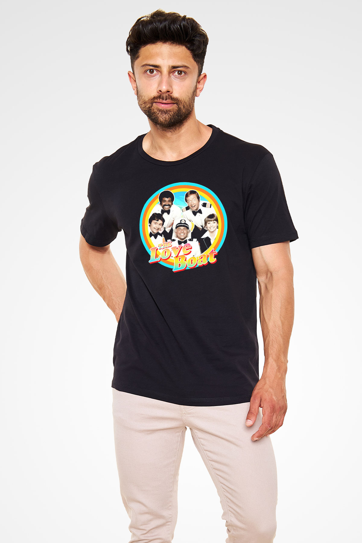 The Love Boat Siyah Unisex Tişört