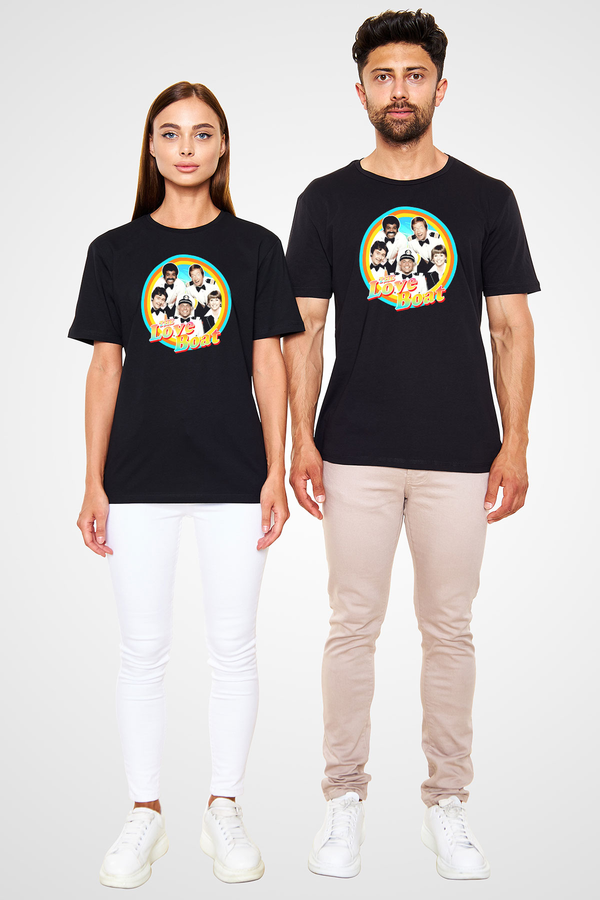 The Love Boat Siyah Unisex Tişört