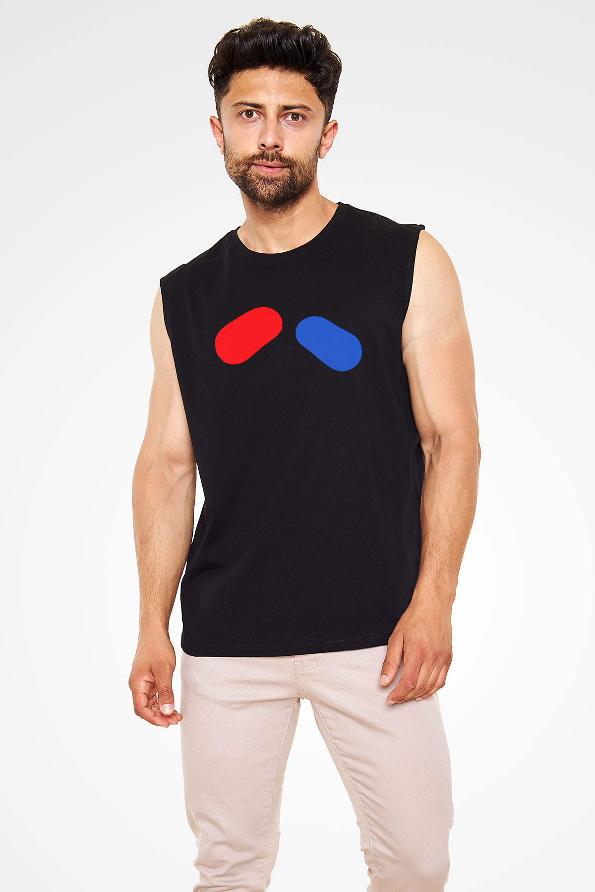 The Matrix Siyah Unisex Kolsuz Tişört