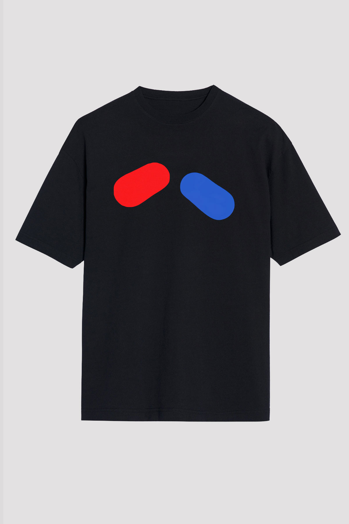 The Matrix Siyah Unisex Oversize Tişört T-Shirt
