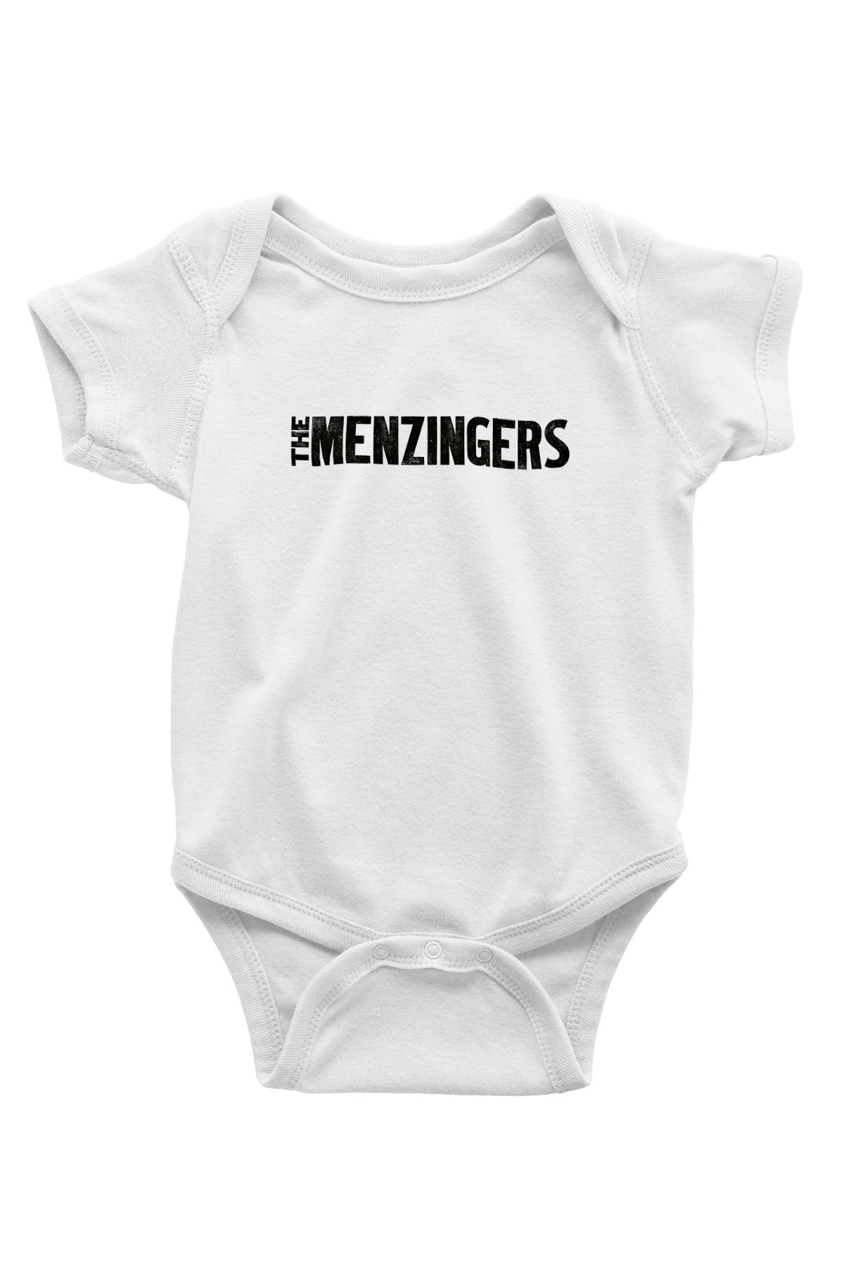 The Menzingers Baskılı Beyaz Unisex Bebek Body - Zıbın
