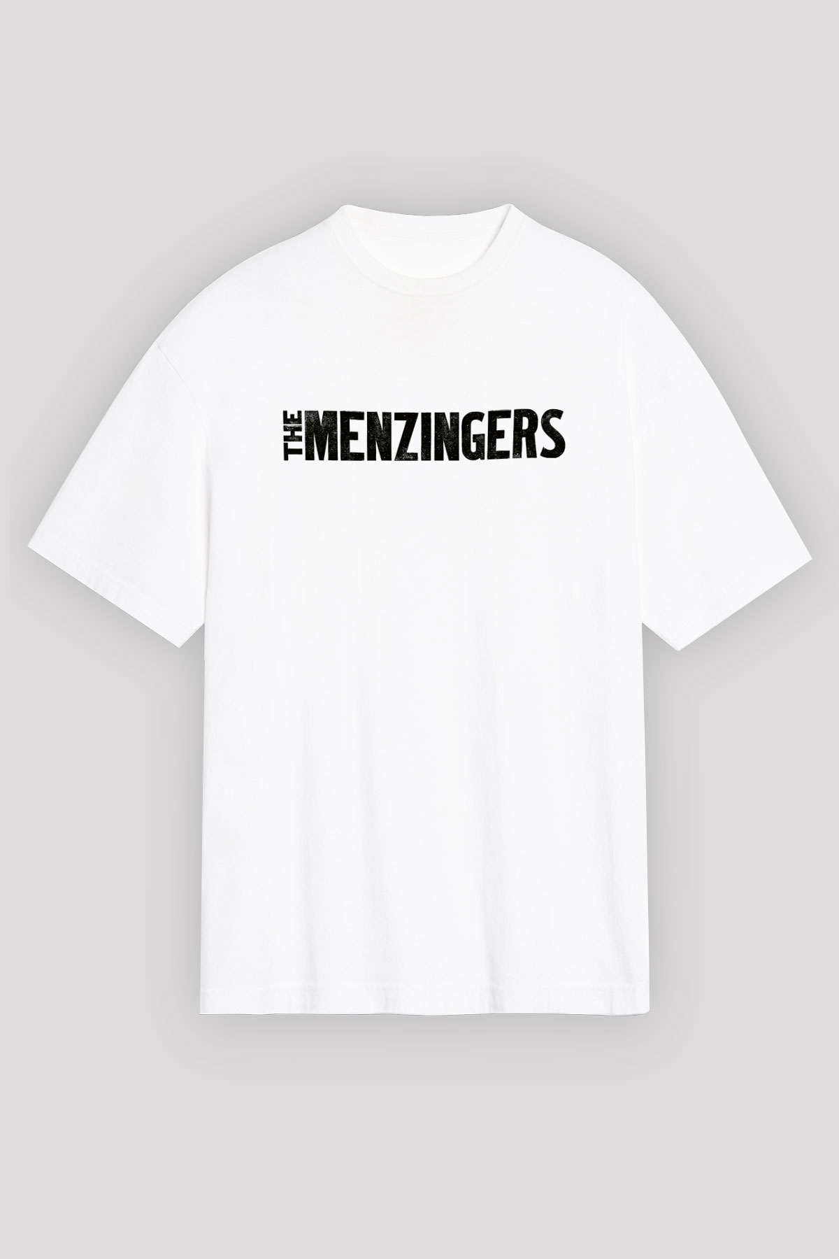 The Menzingers Beyaz Unisex Oversize Tişört T-Shirt
