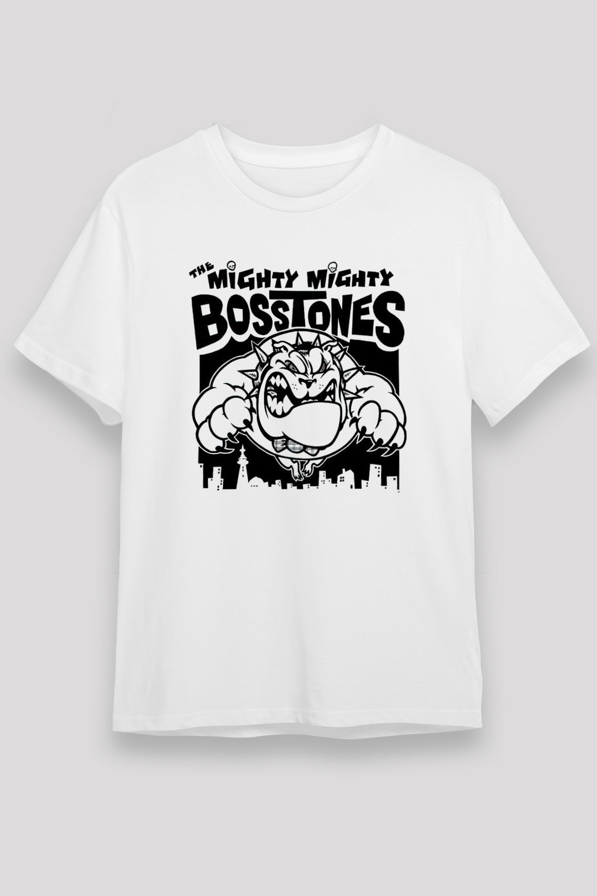 The Mighty Mighty Bosstones Beyaz Unisex Tişört T-Shirt - TişörtFabrikası