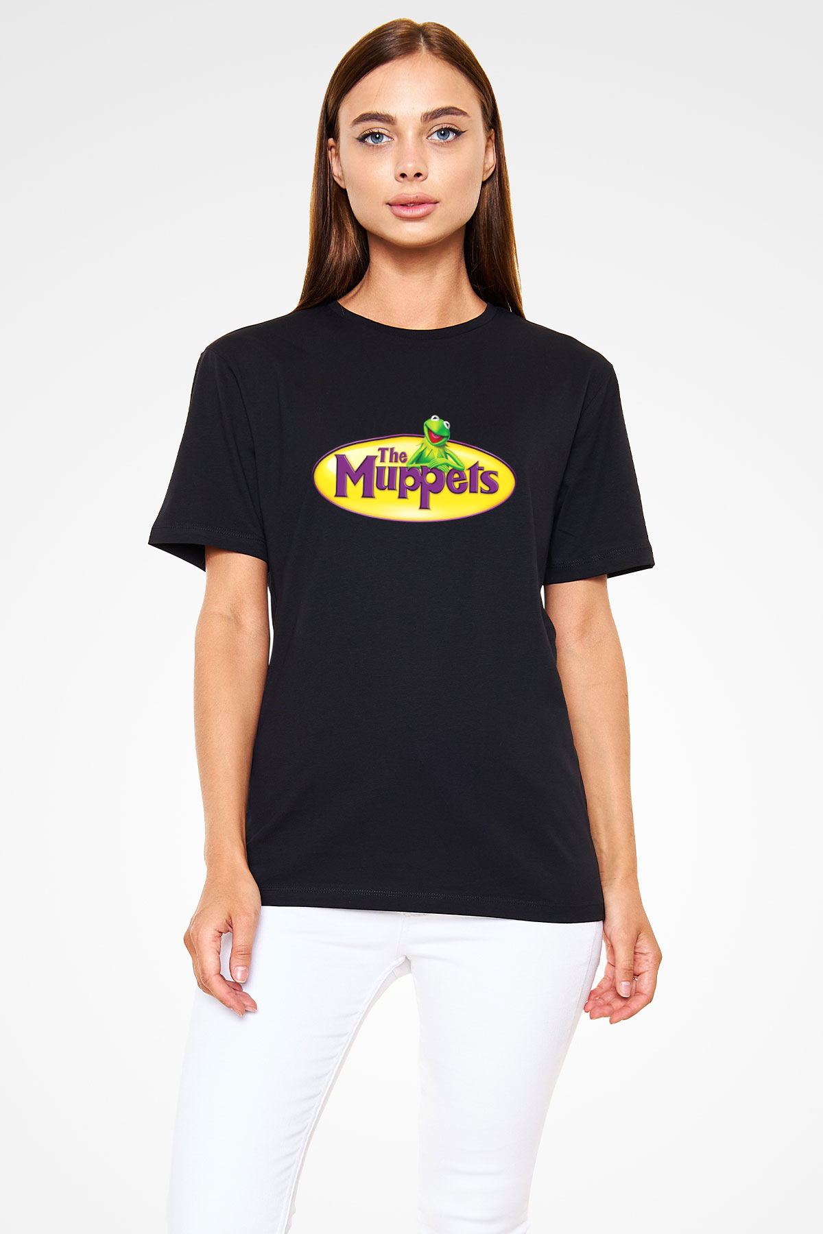 The Muppets Siyah Unisex Tişört