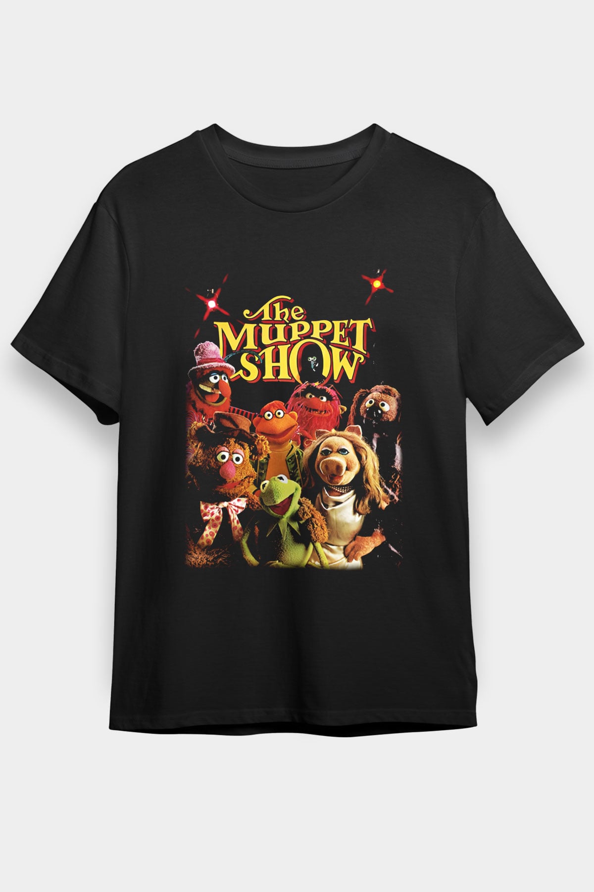 The Muppets Siyah Unisex Tişört