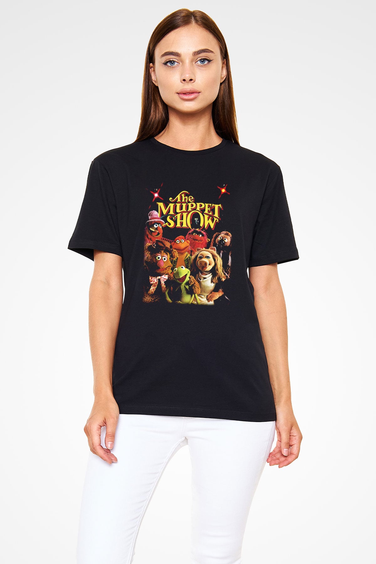 The Muppets Siyah Unisex Tişört