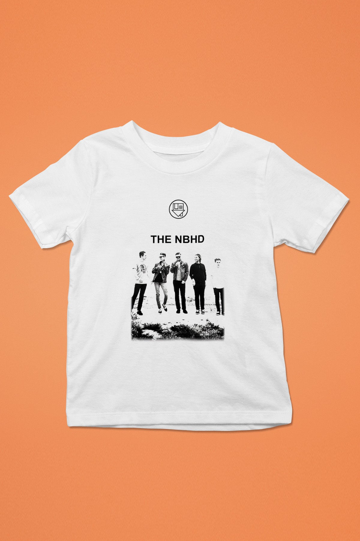 The Neighbourhood Baskılı Beyaz Unisex Çocuk Tişört
