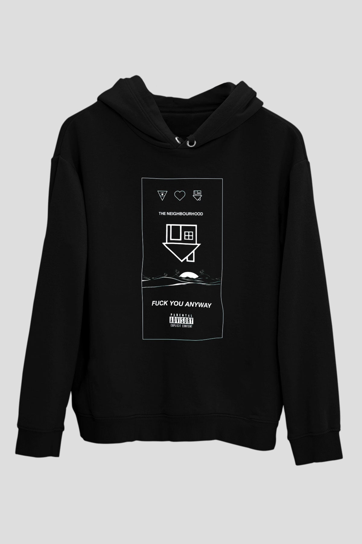 The Neighbourhood Siyah Unisex Hoodie