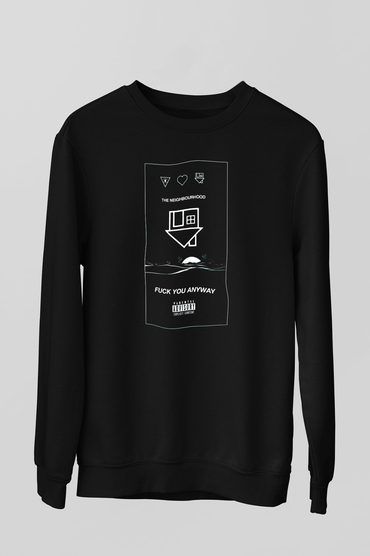The Neighbourhood Siyah Unisex Sweatshirt