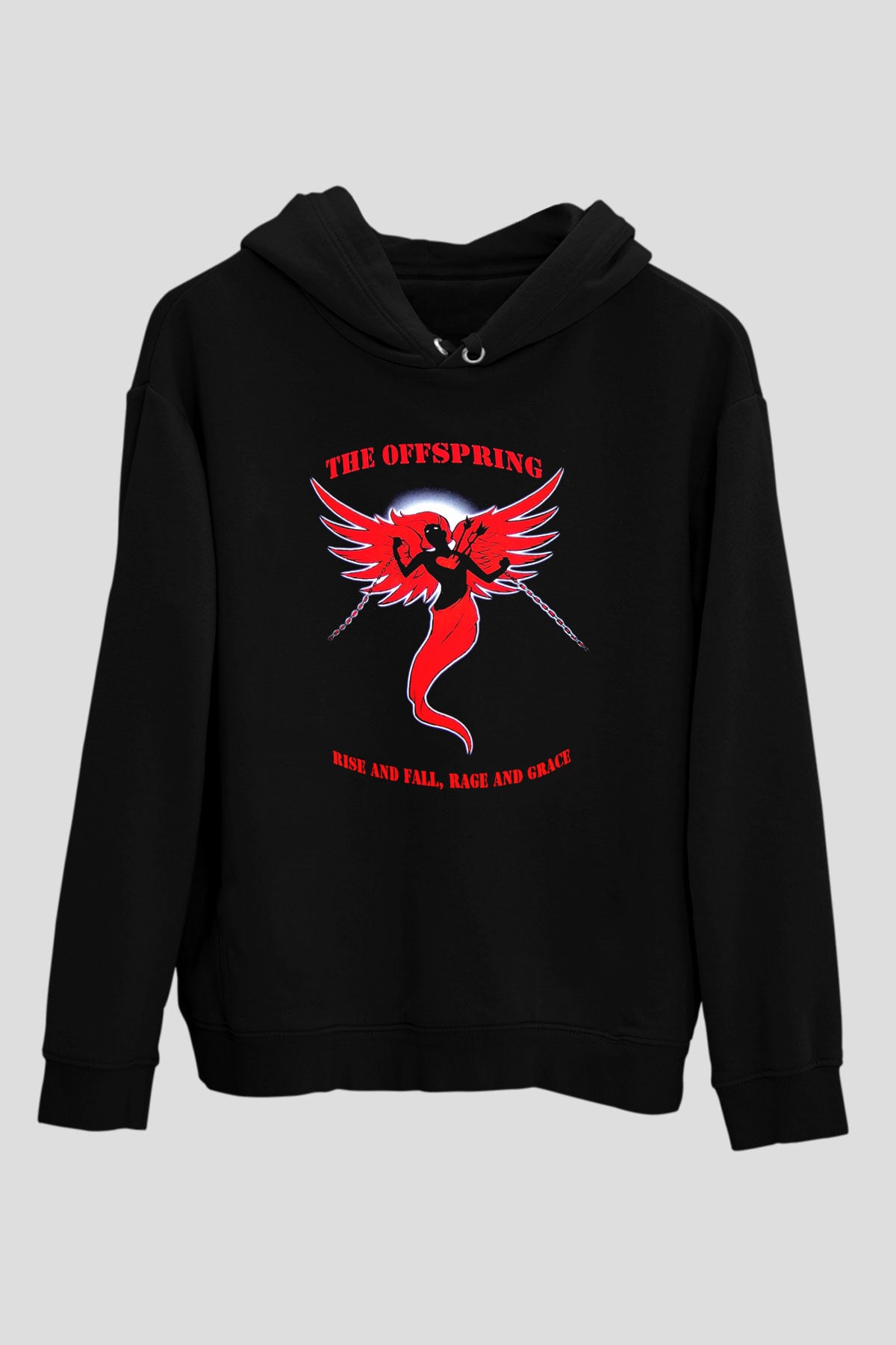 The Offspring Siyah Unisex Hoodie