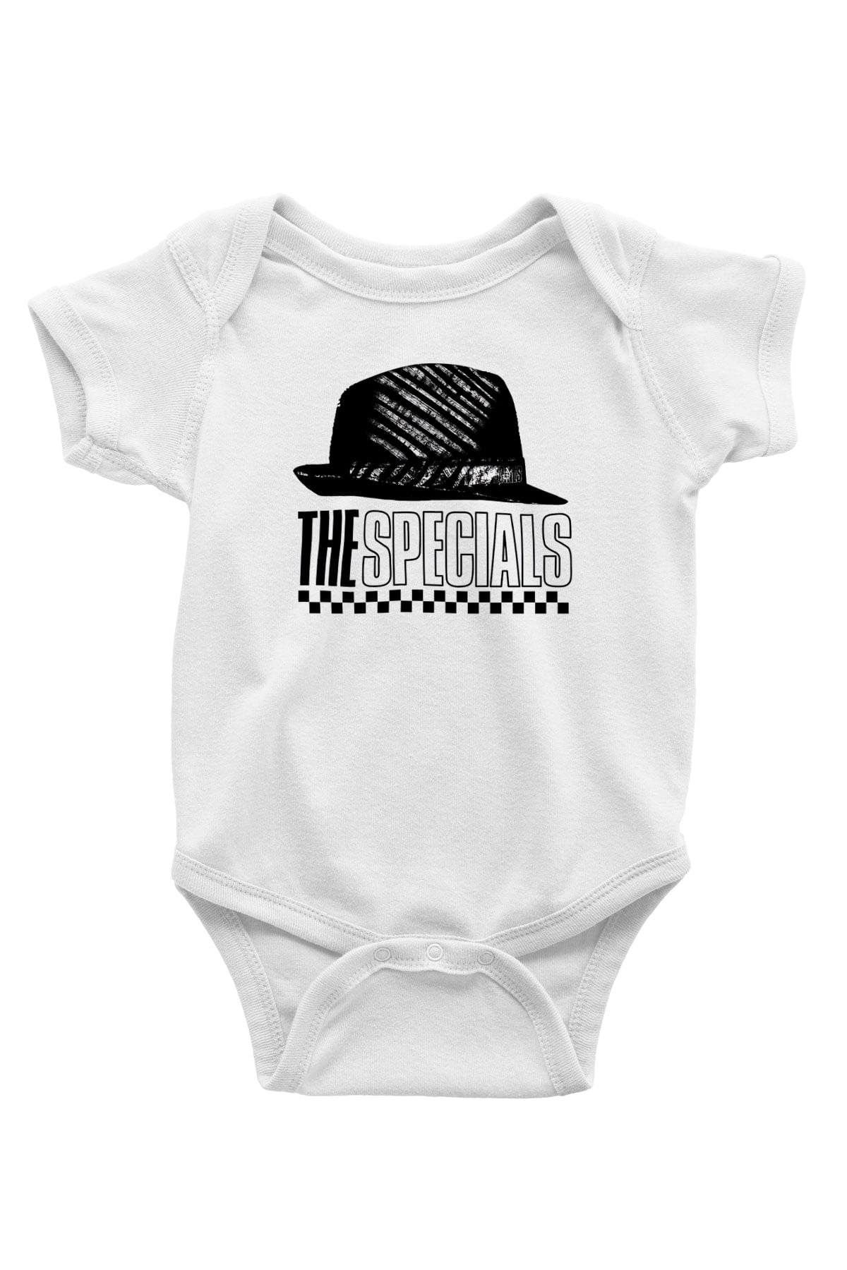 The Specials Baskılı Beyaz Unisex Bebek Body - Zıbın