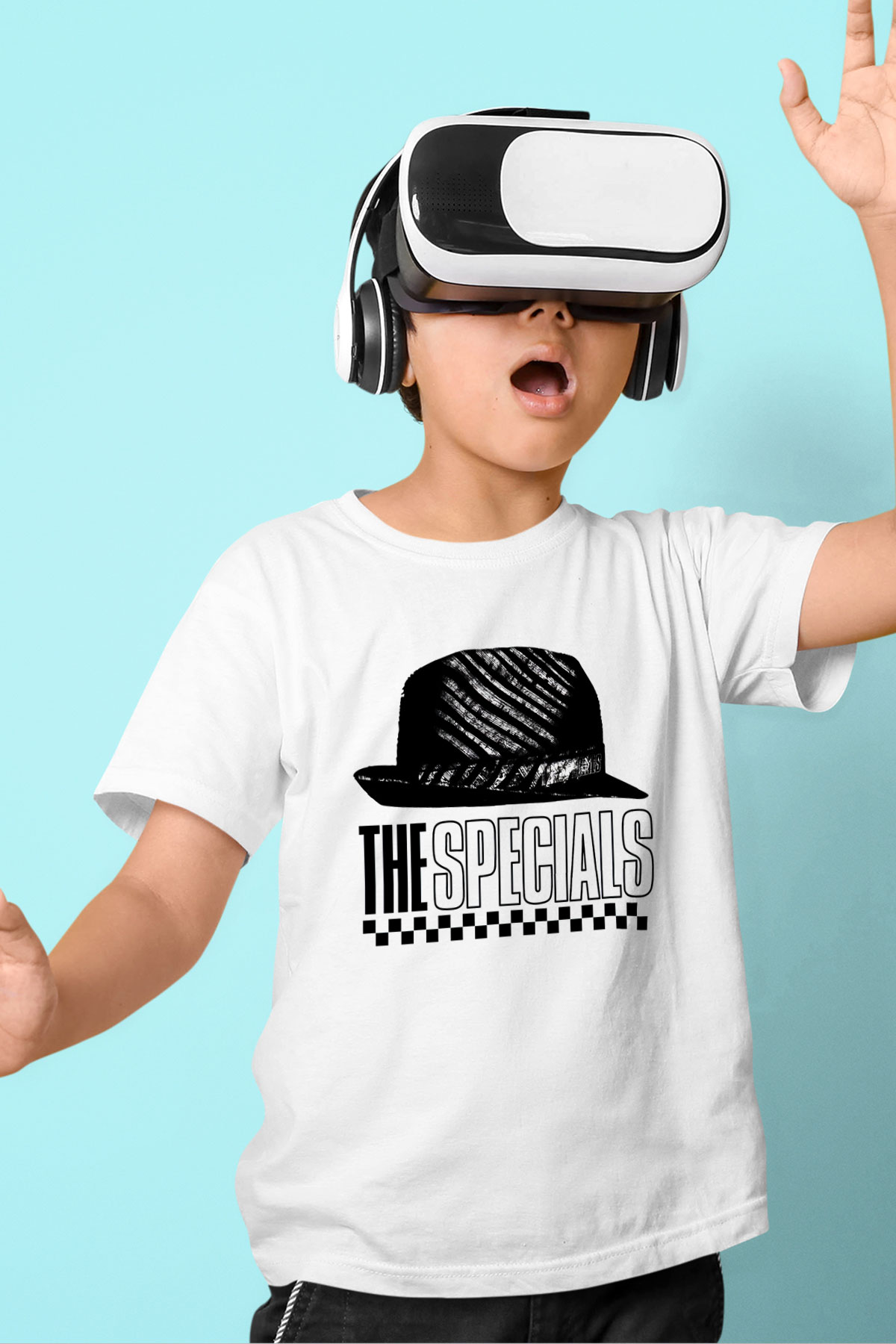 The Specials Baskılı Beyaz Unisex Çocuk Tişört