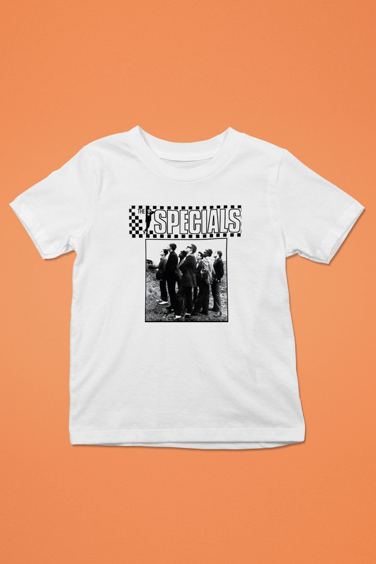 The Specials Baskılı Beyaz Unisex Çocuk Tişört