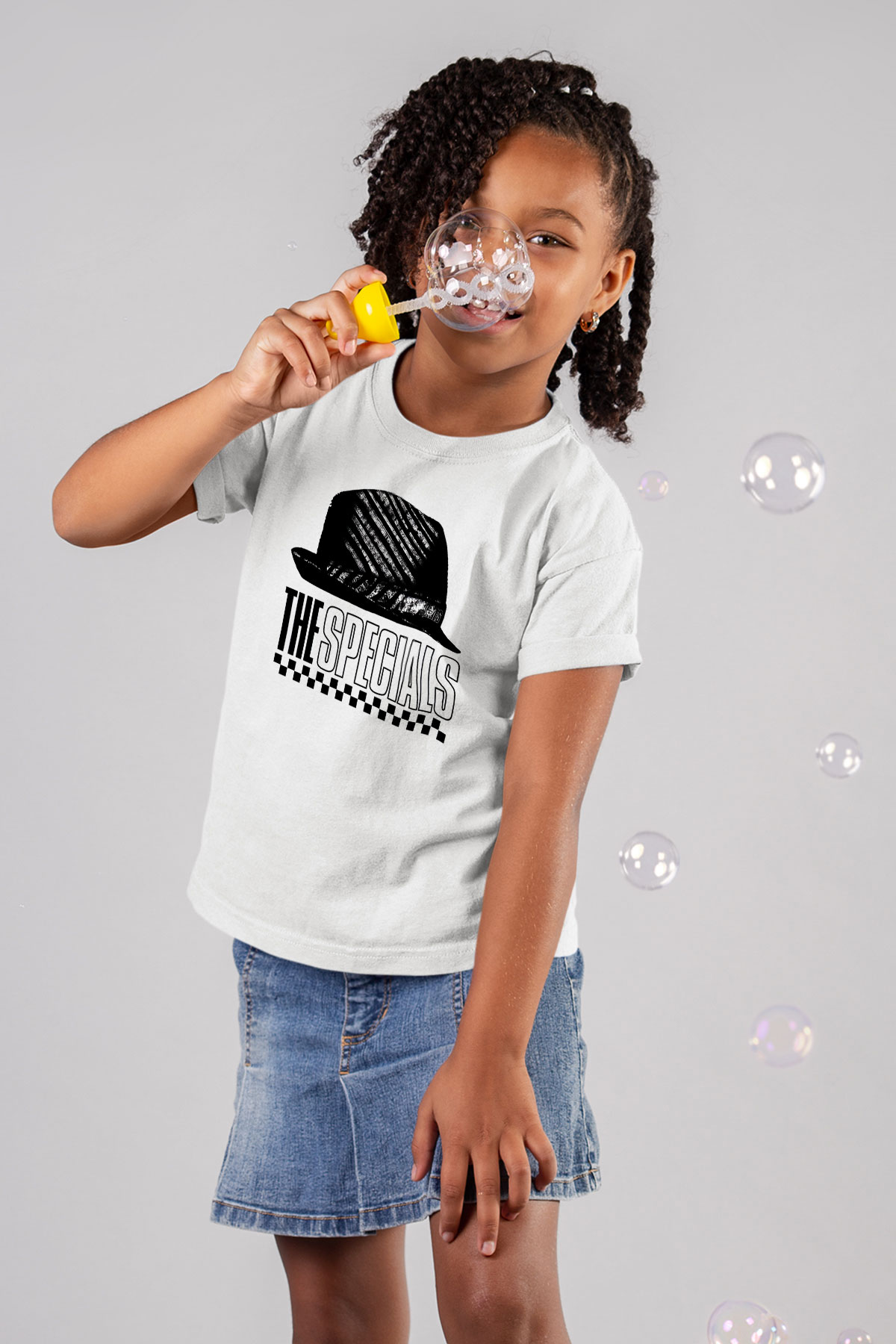 The Specials Baskılı Beyaz Unisex Çocuk Tişört