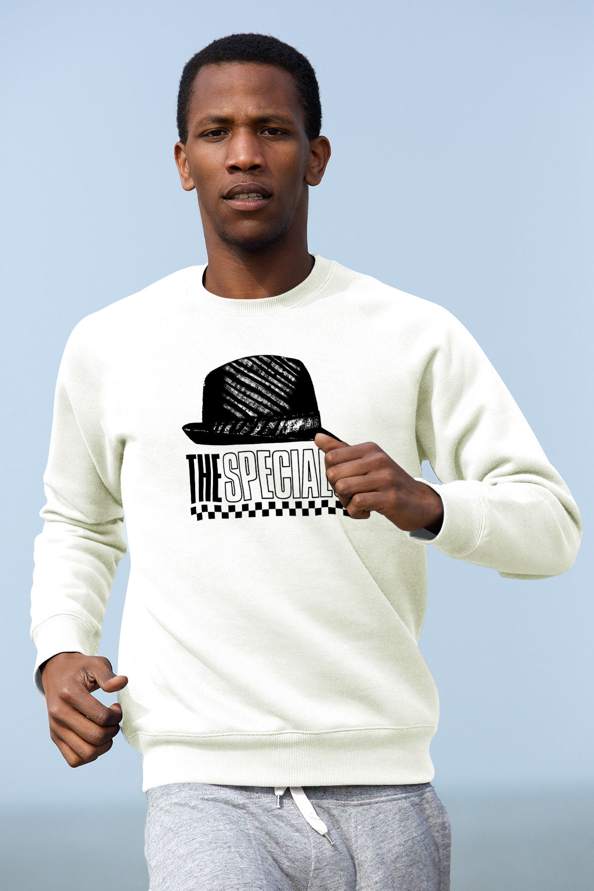 The Specials Beyaz Unisex Sweatshirt