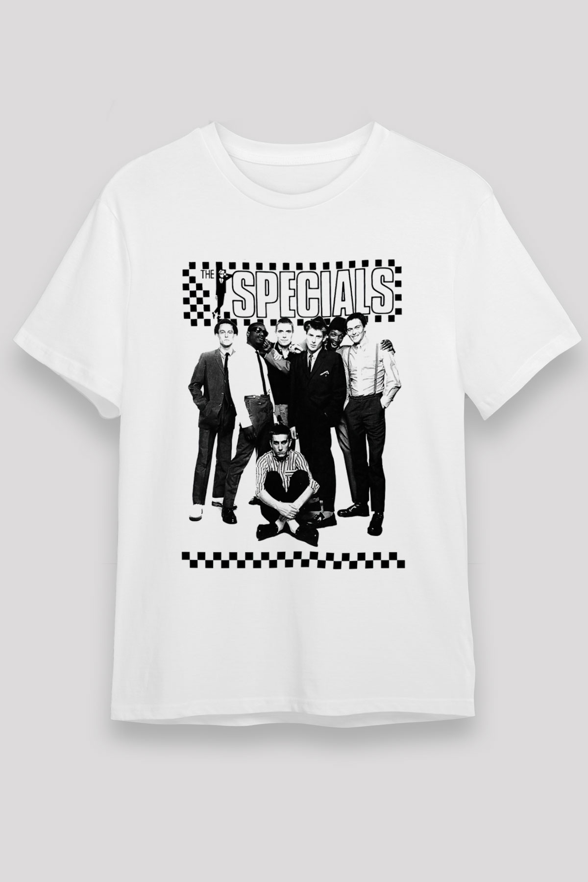 The Specials Beyaz Unisex Tişört T-Shirt - TişörtFabrikası