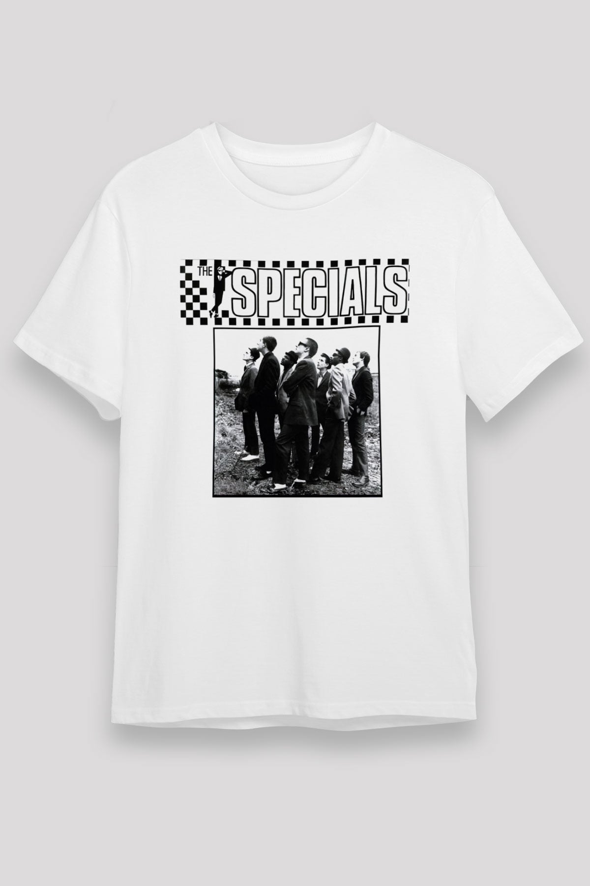 The Specials Beyaz Unisex Tişört T-Shirt - TişörtFabrikası