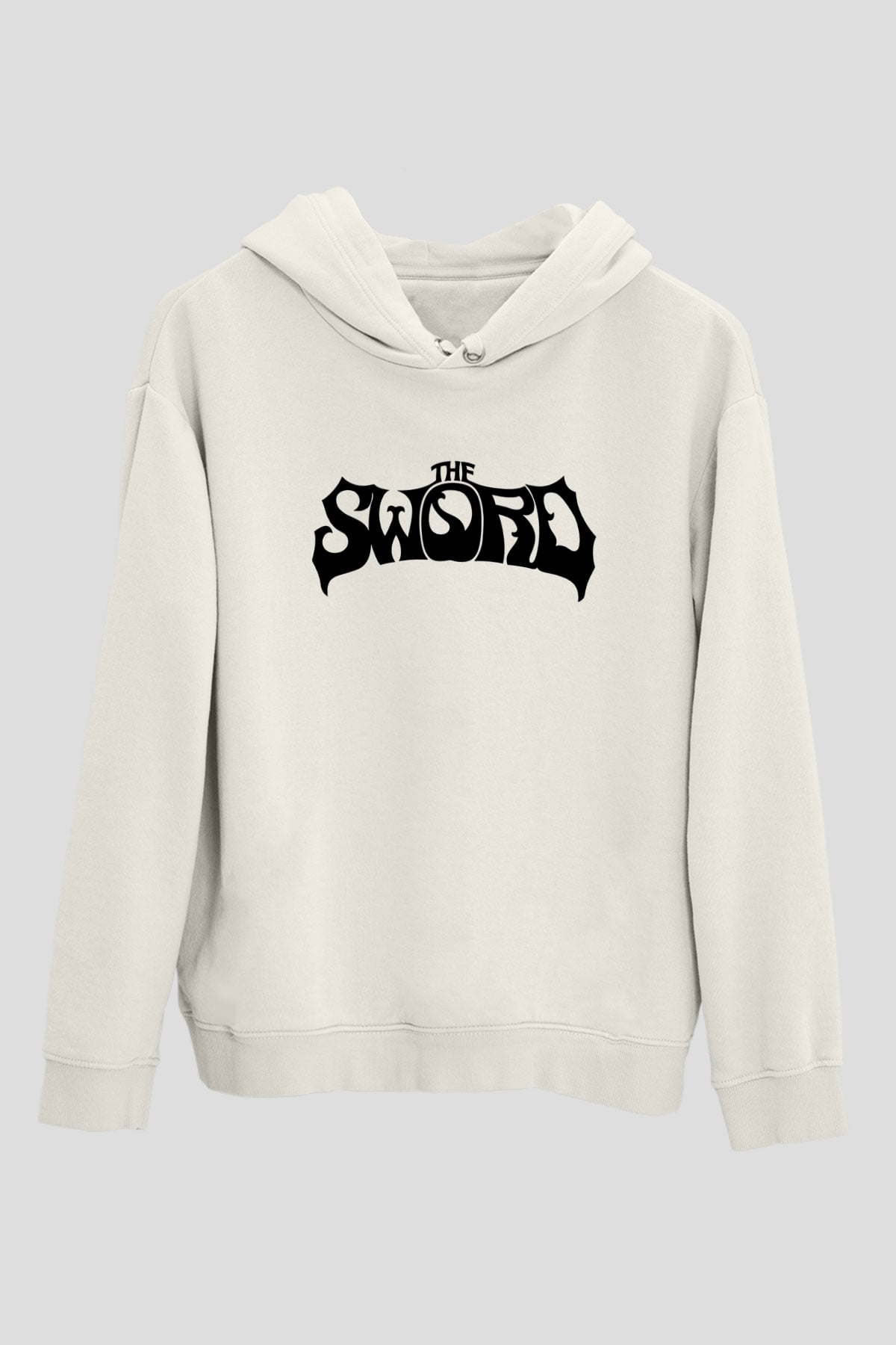 The Sword Beyaz Unisex Hoodie