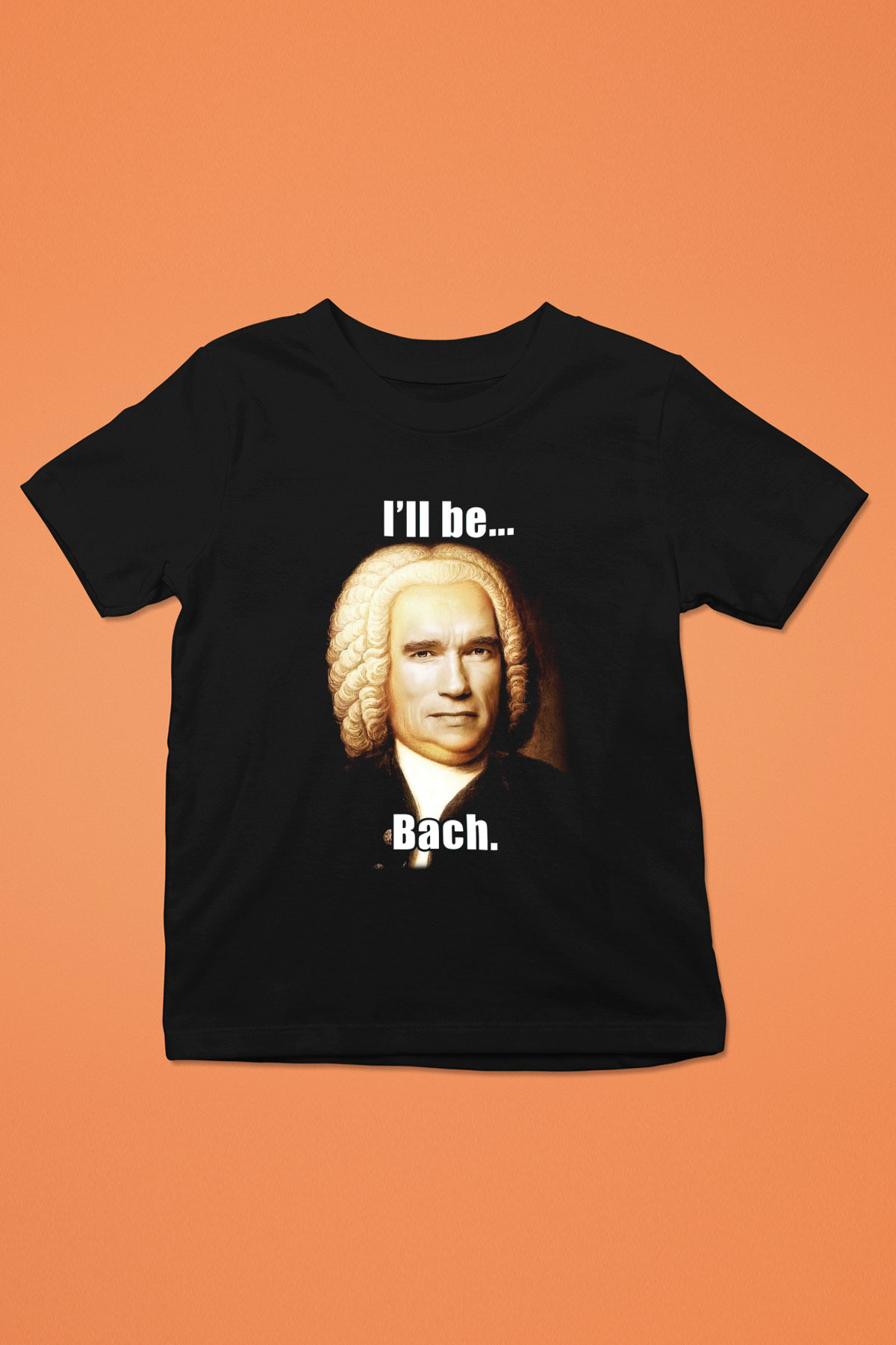 The Terminator Baskılı Siyah Unisex Çocuk Tişört