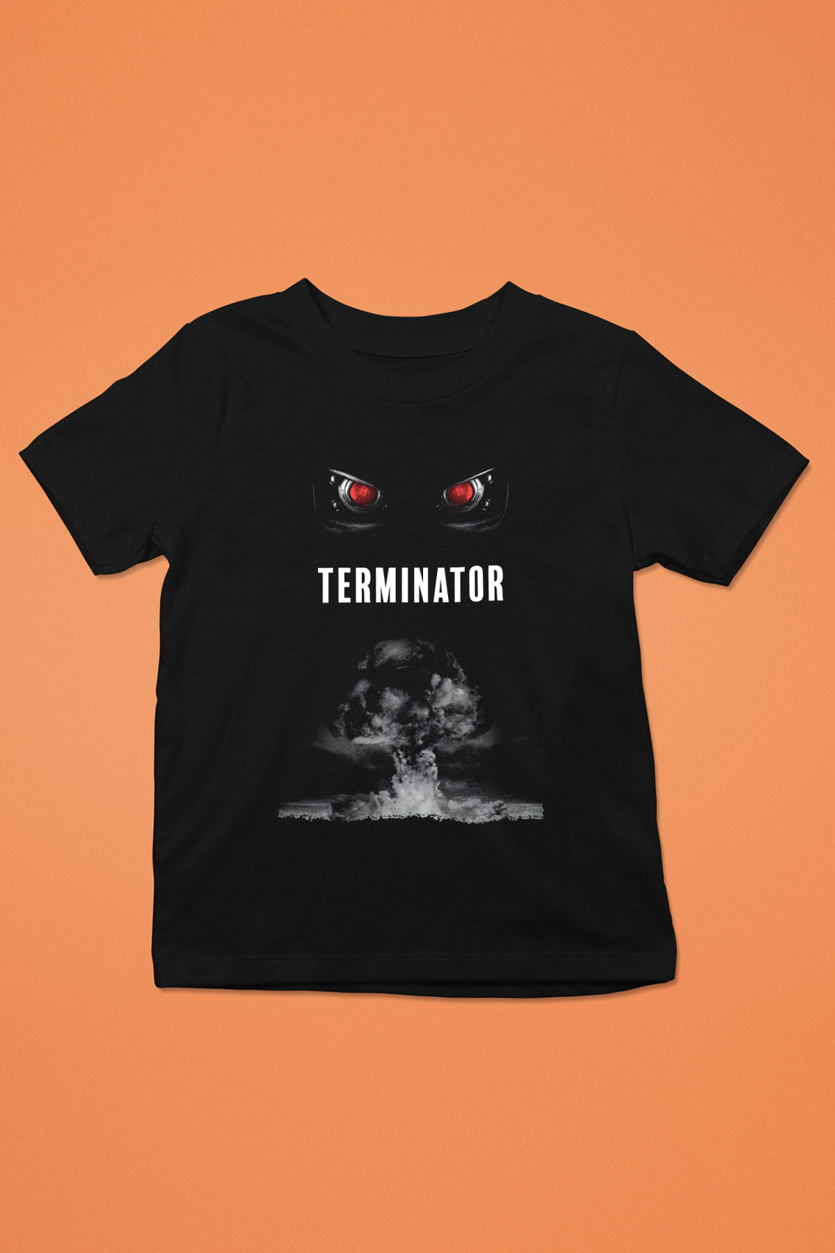 The Terminator Siyah Unisex Çocuk Tişört