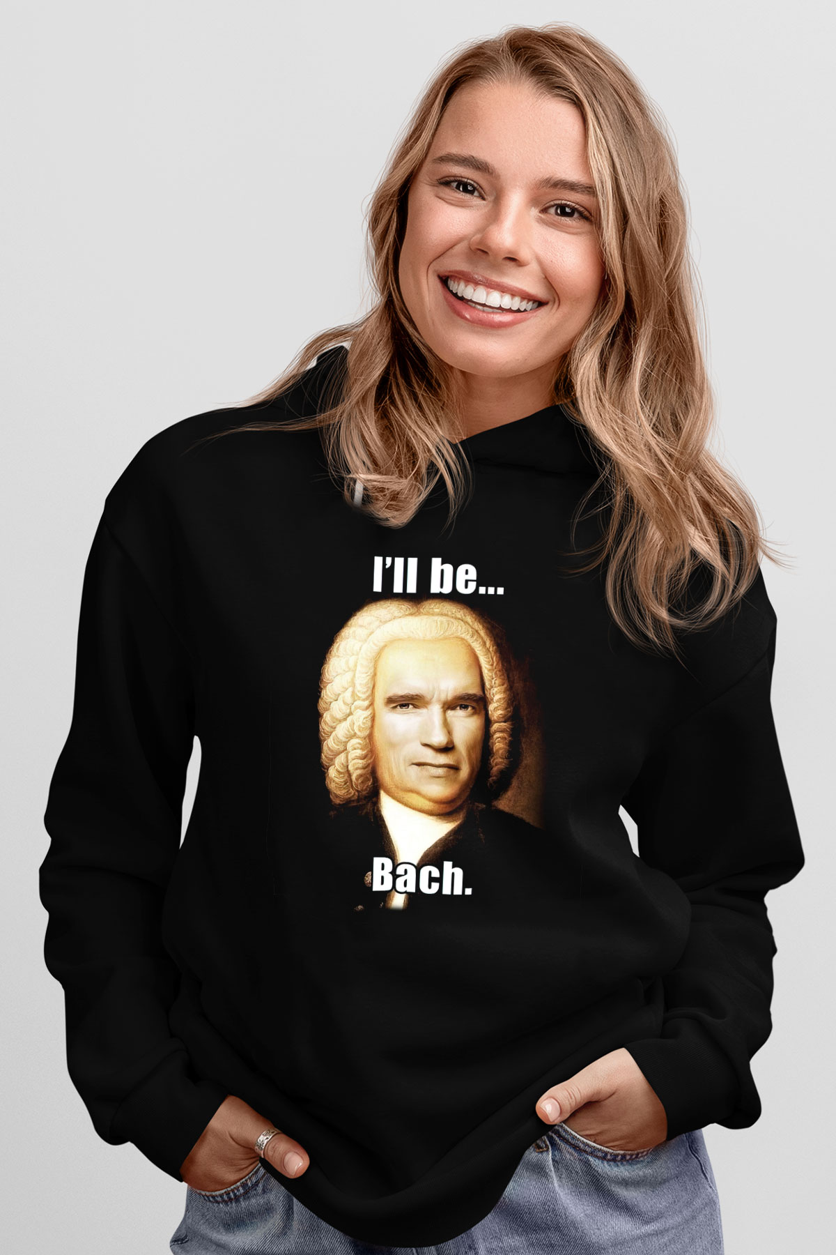 The Terminator Siyah Unisex Kapşonlu Sweatshirt