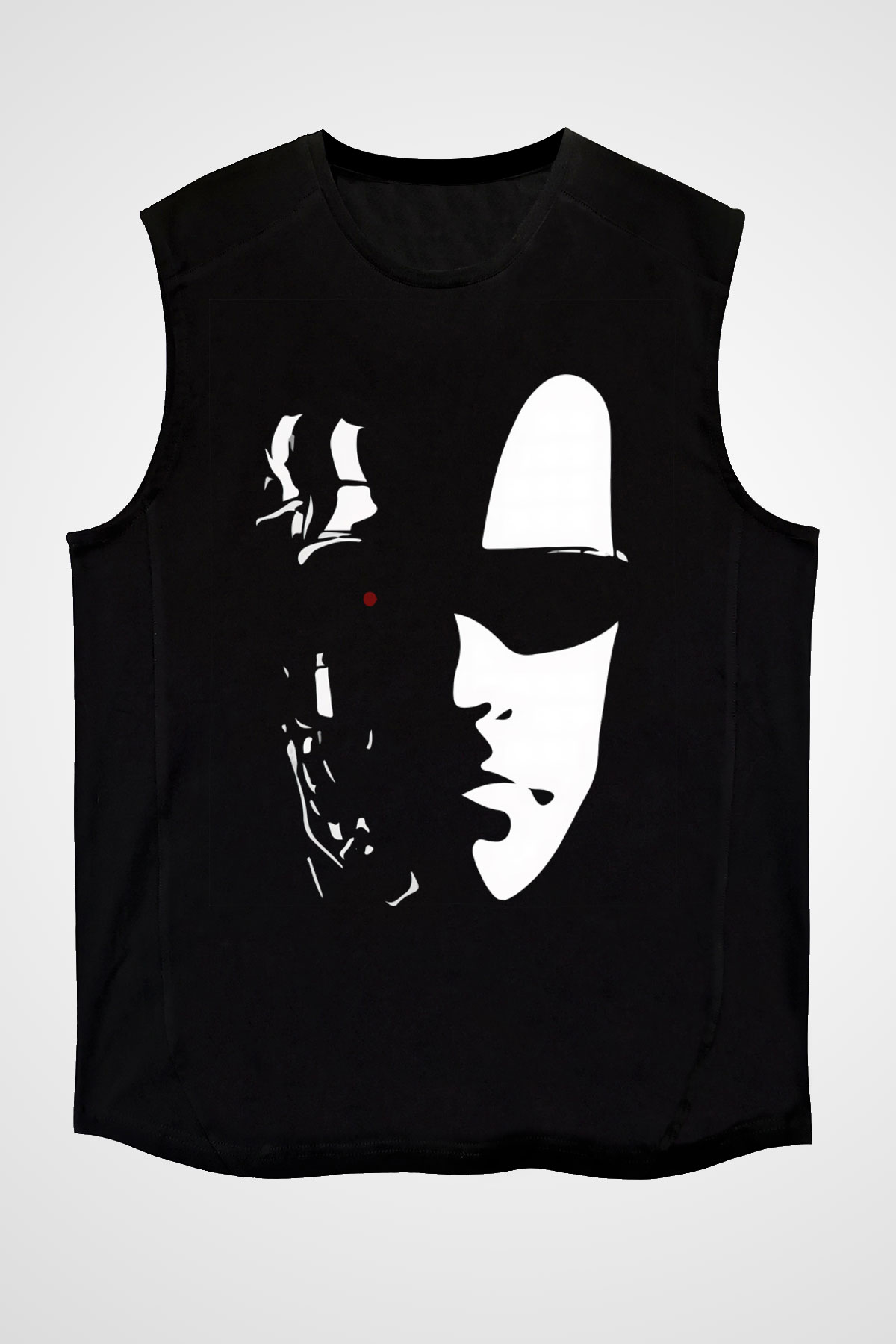 The Terminator Siyah Unisex Kolsuz Tişört