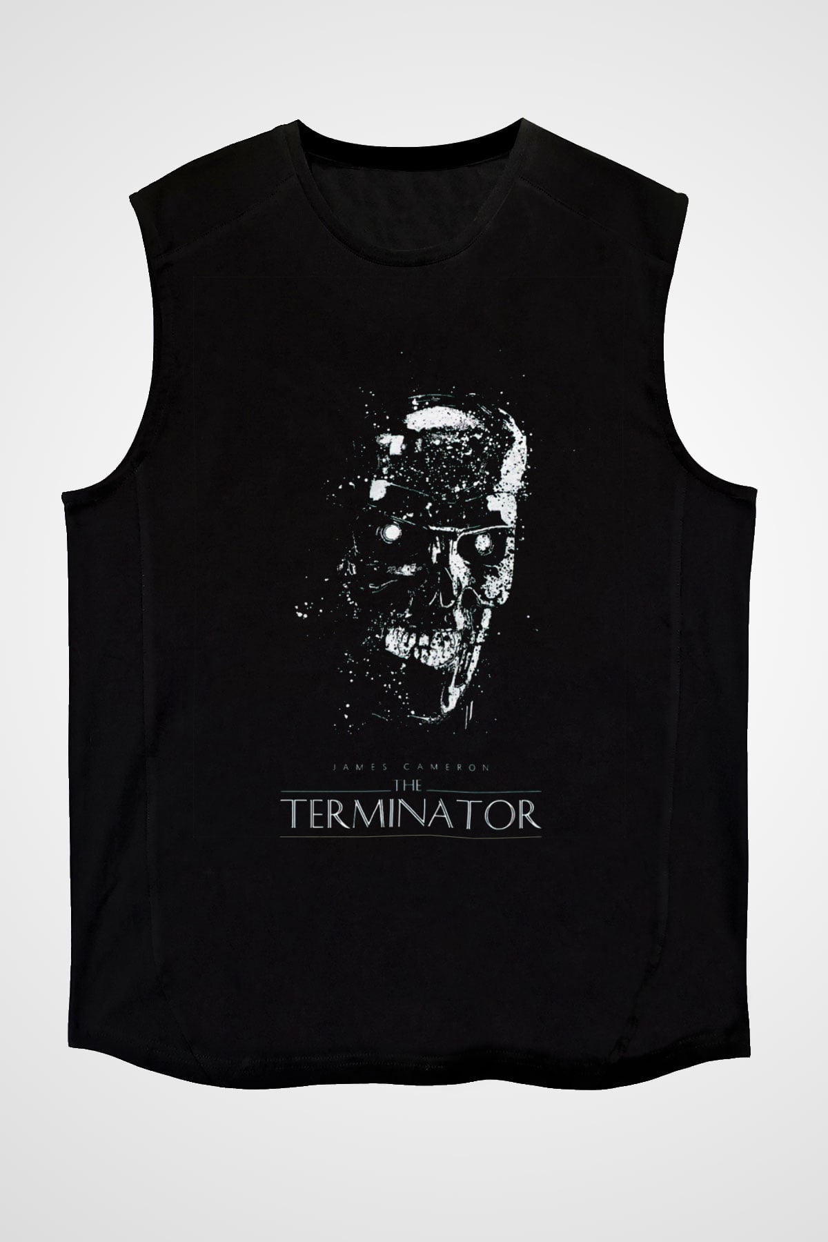 The Terminator Siyah Unisex Kolsuz Tişört