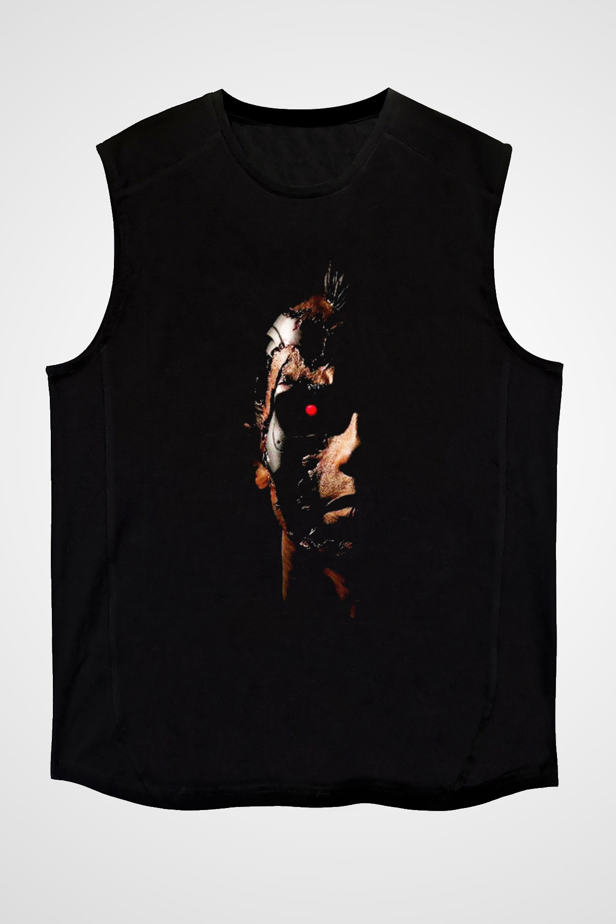 The Terminator Siyah Unisex Kolsuz Tişört